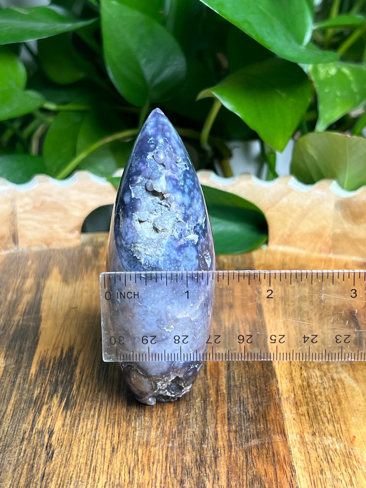Grape Agate Flame: Q