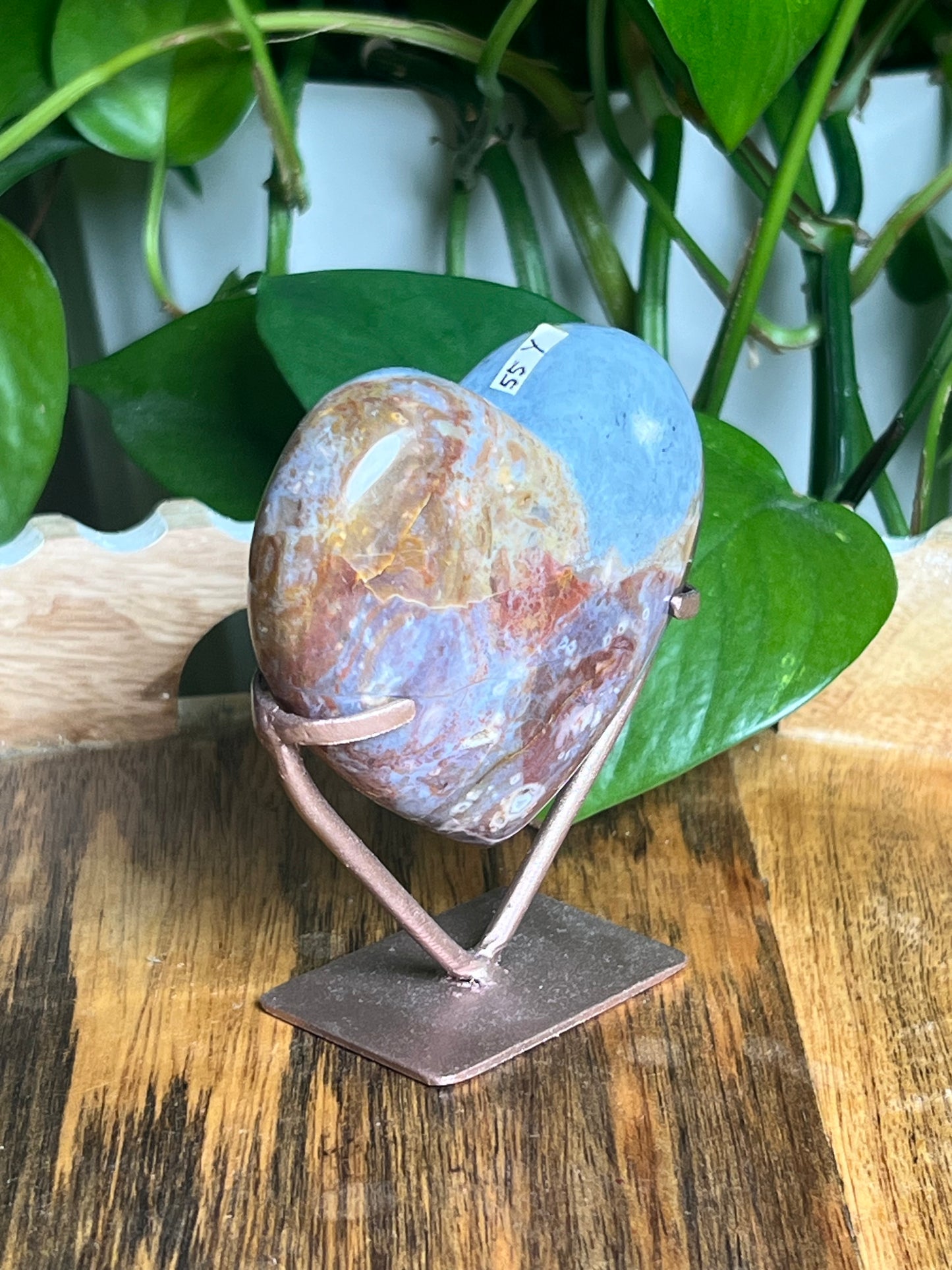 River Jasper Heart: Y