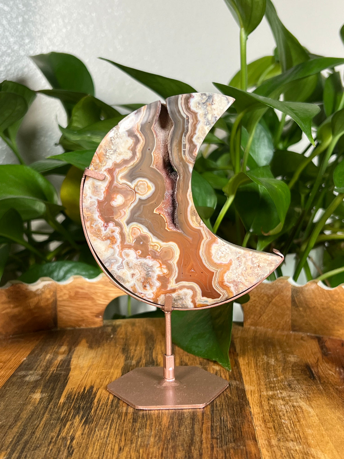 Crazy Lace Agate Moons