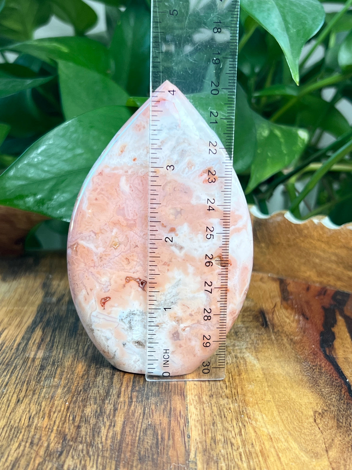Pink Carnelian Flame: KB