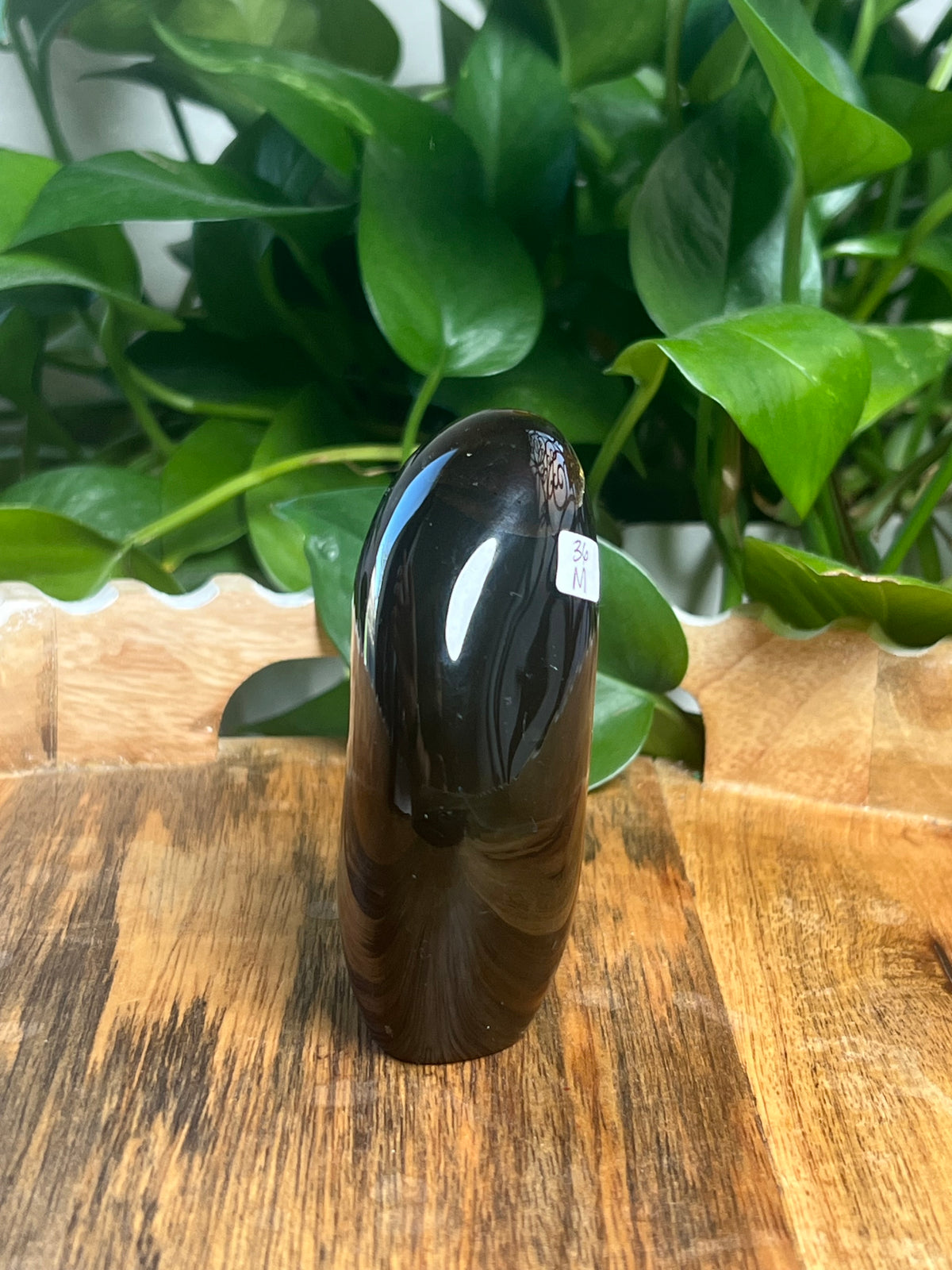 Blue Amber Freeform: M