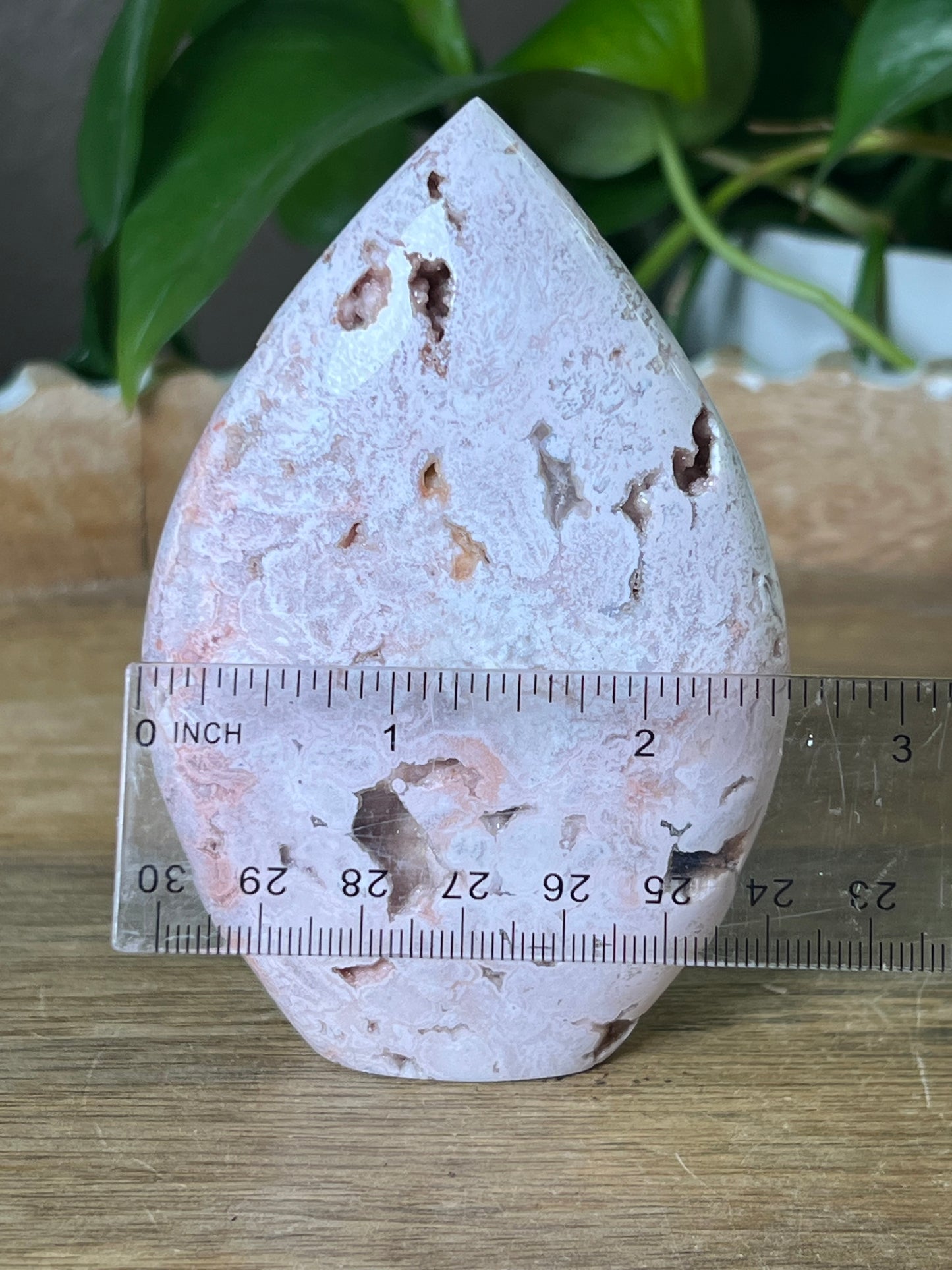 Pink Carnelian Flame