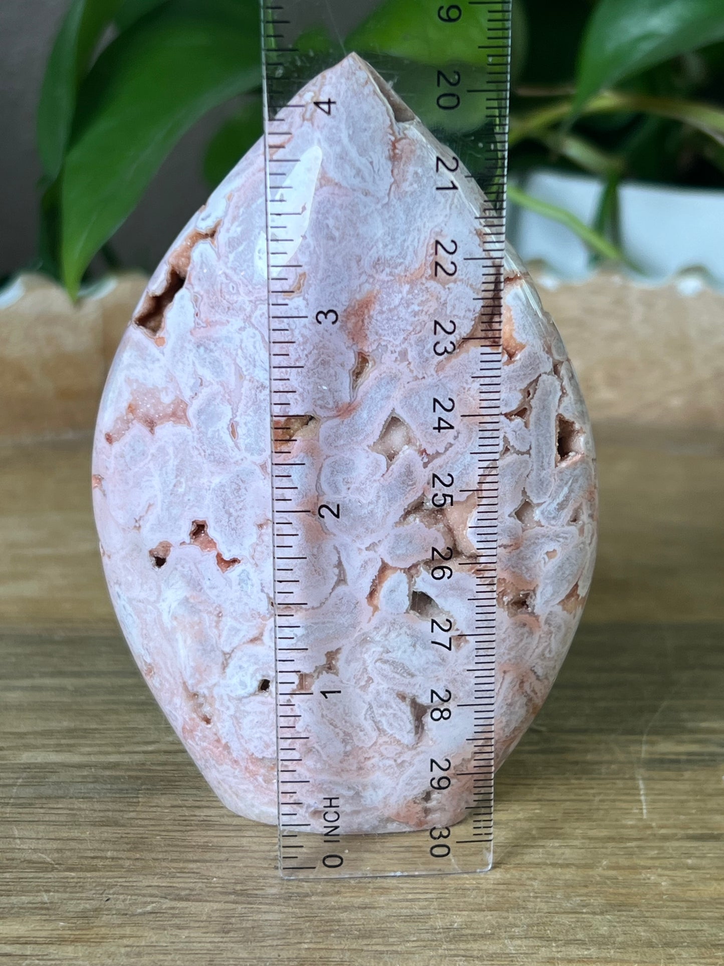 Pink Carnelian Flame