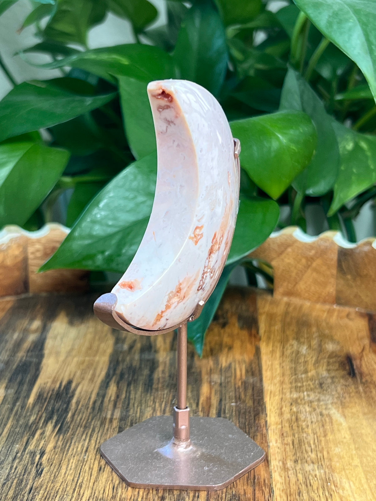 Pink Carnelian Moon: RX