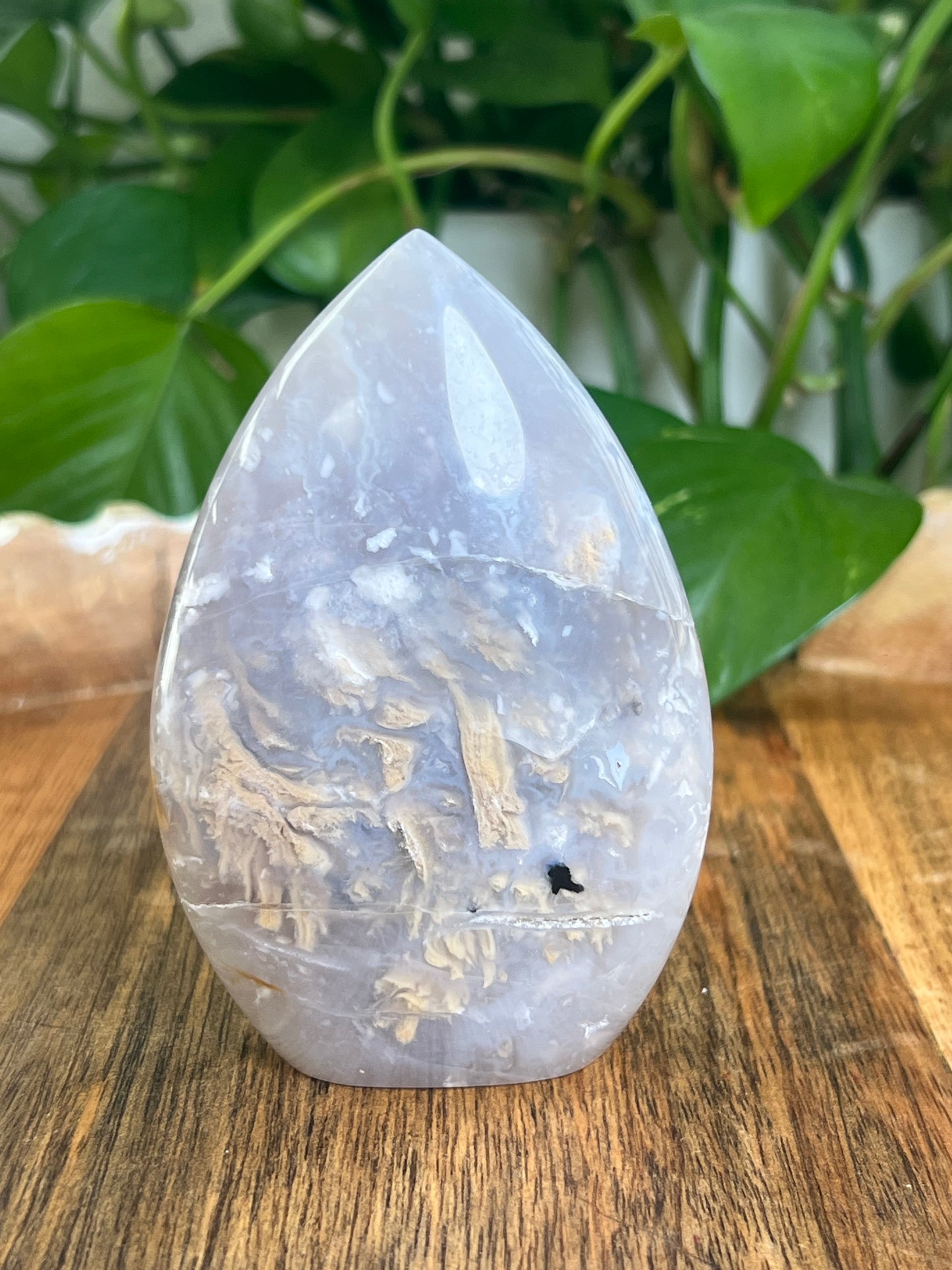 Dendritic Tiger Agate Flame: AA