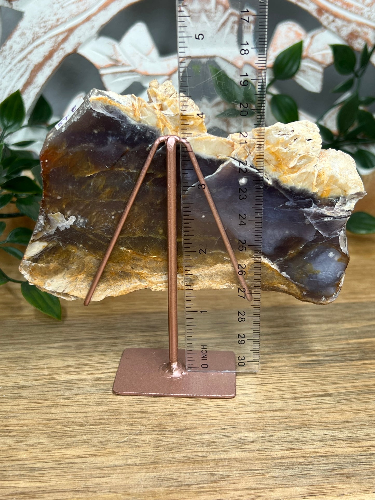 Purple Chalcedony Slab