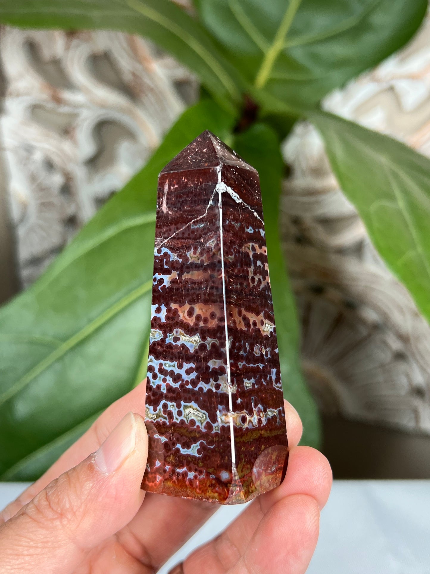 Red Ocean Jasper Tower