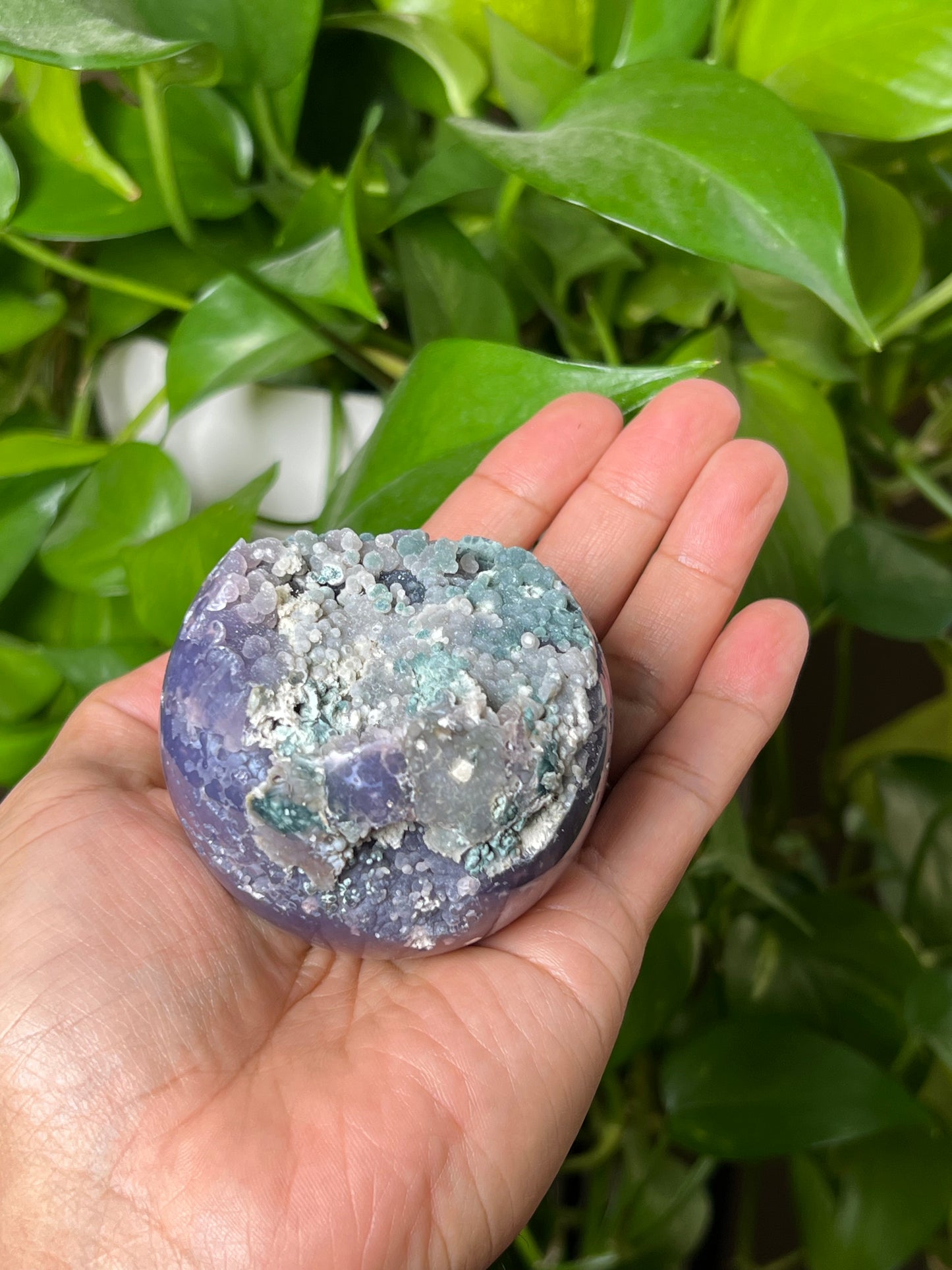 Grape Agate Sphere