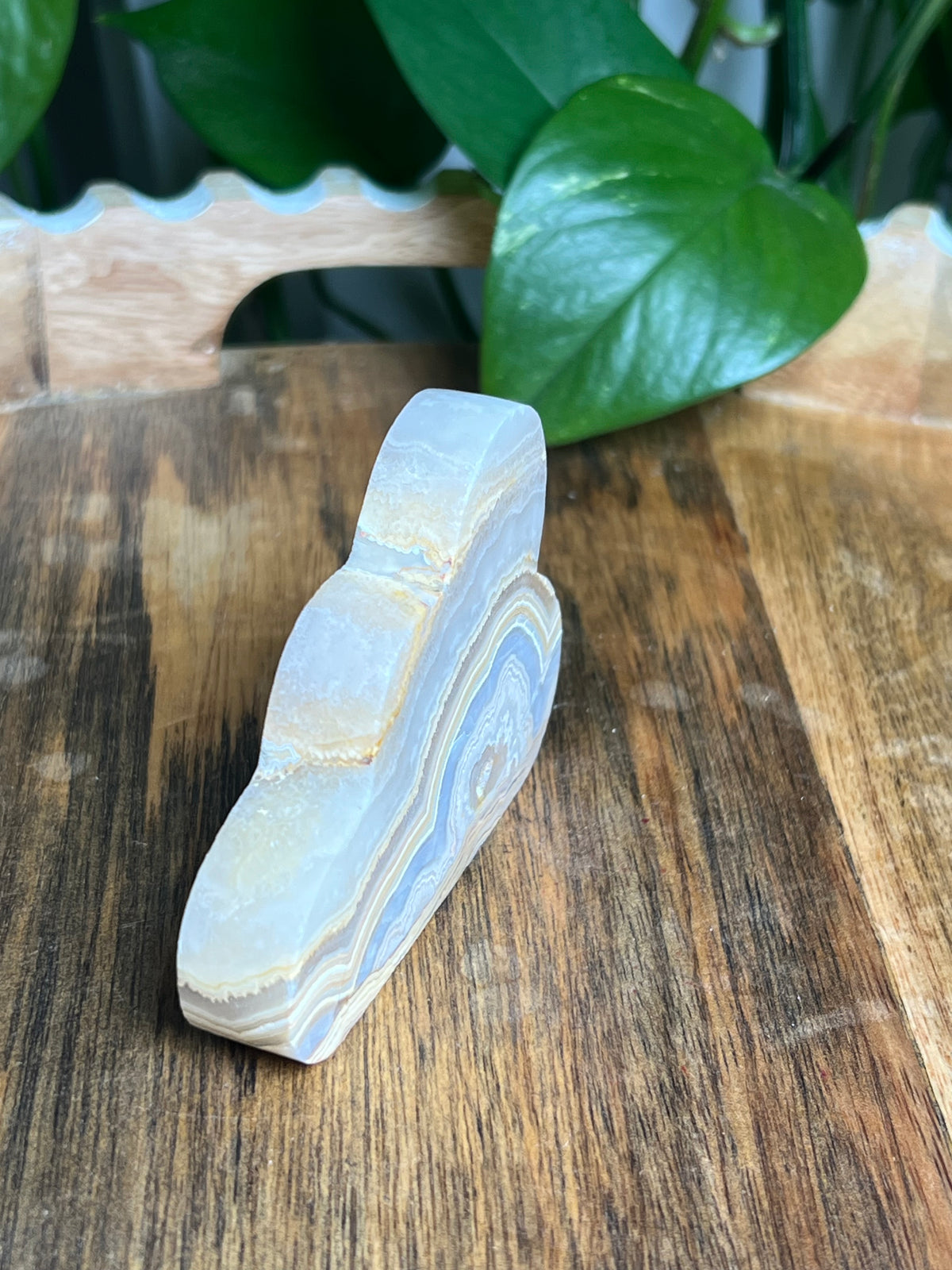 Yellow Crazy Lace Agate Cloud: EA