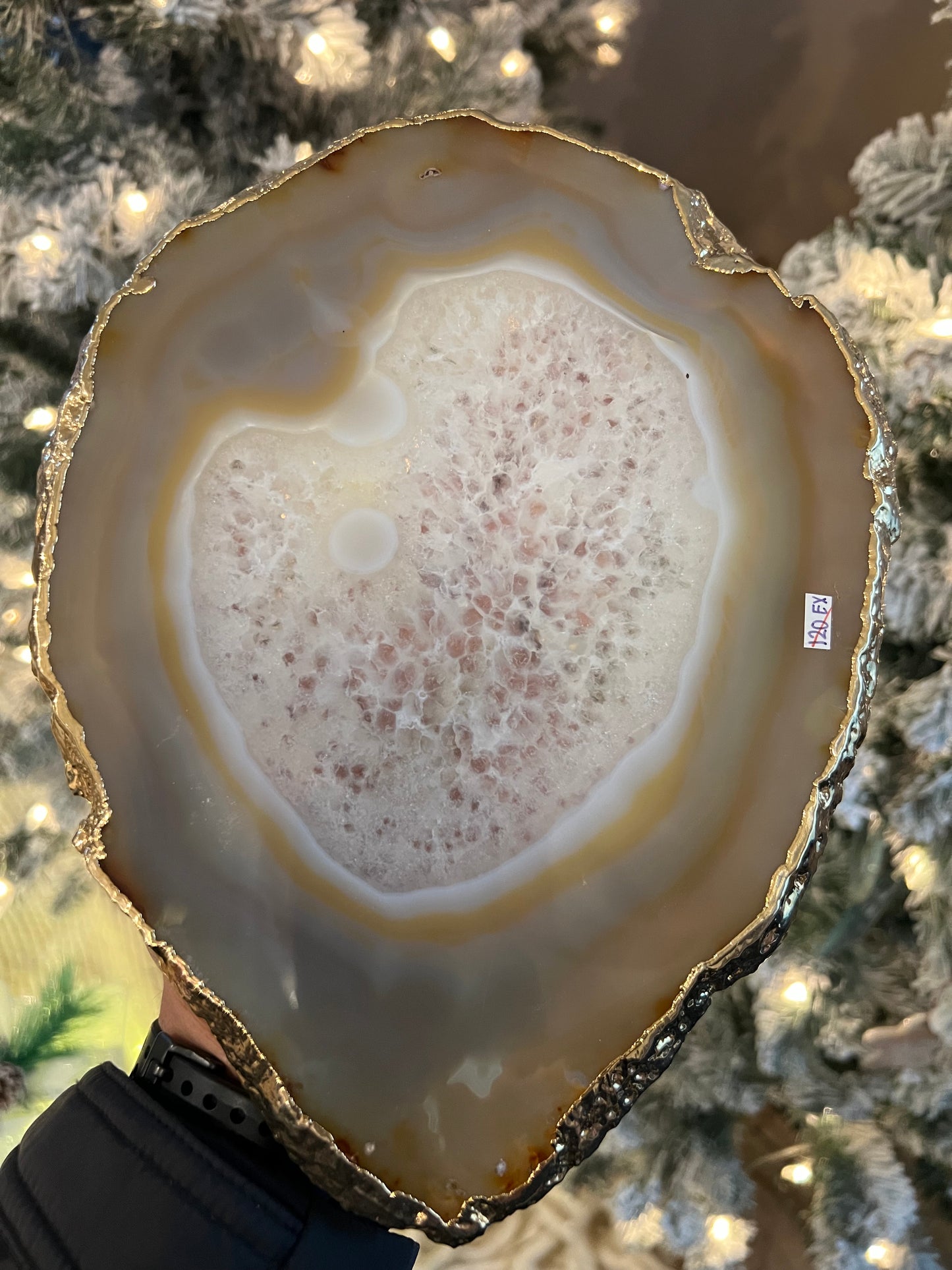 Brazilian Coaster Gold Platted