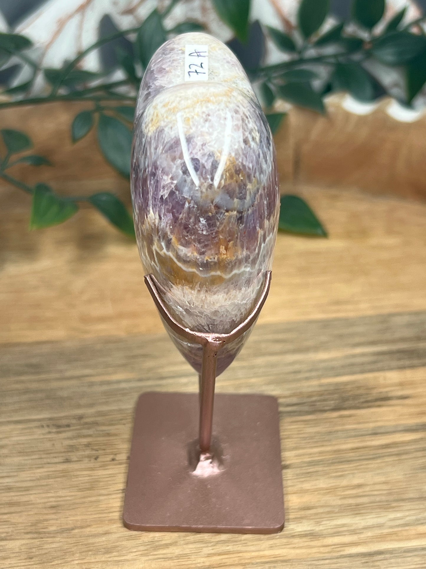 Indonesian Amethyst Heart