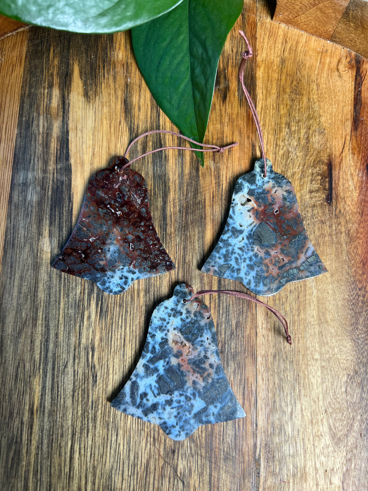 Marcasite Bell Ornaments
