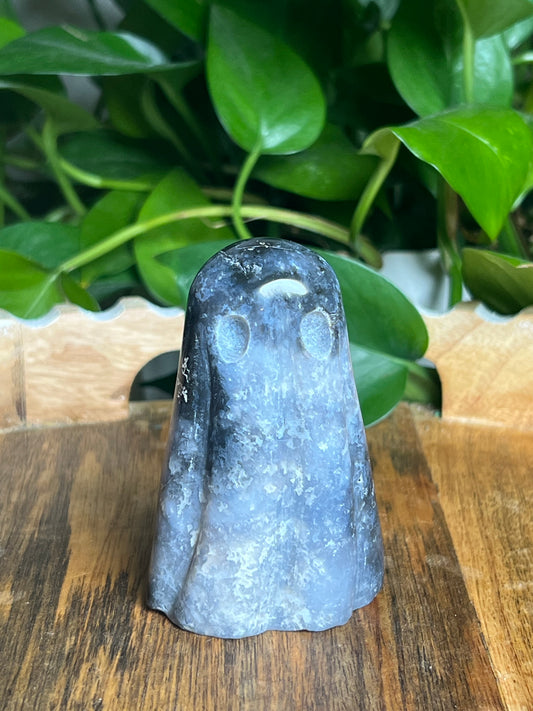 Blue Plume Agate Ghost: I