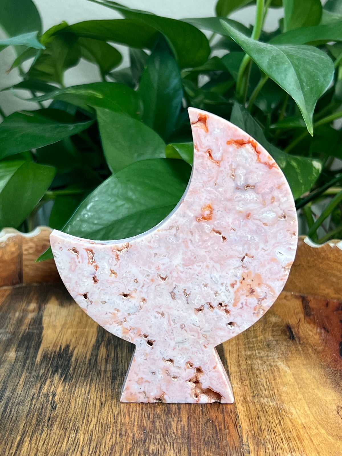 Pink Carnelian Moon: DF