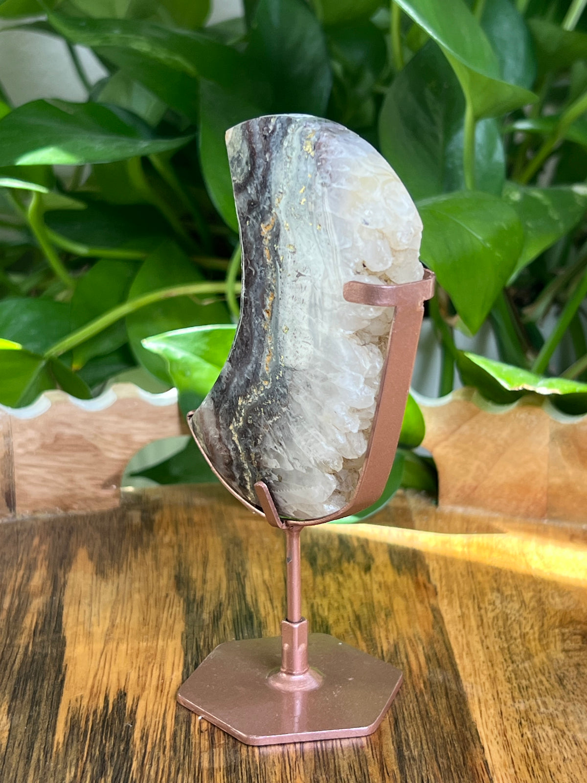 Amethyst Agate Moon: RD