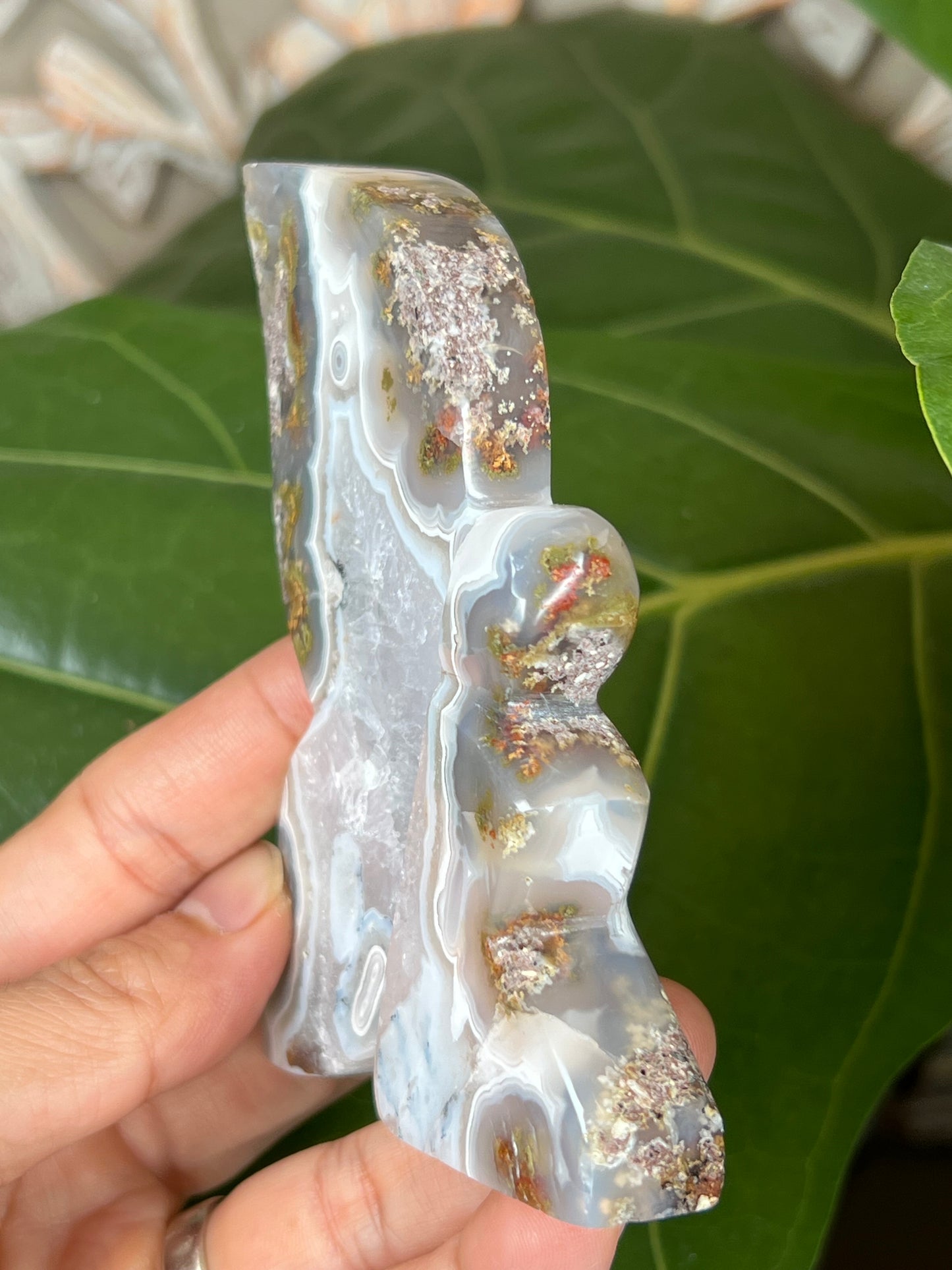 Scenic Moss Agate Fairy