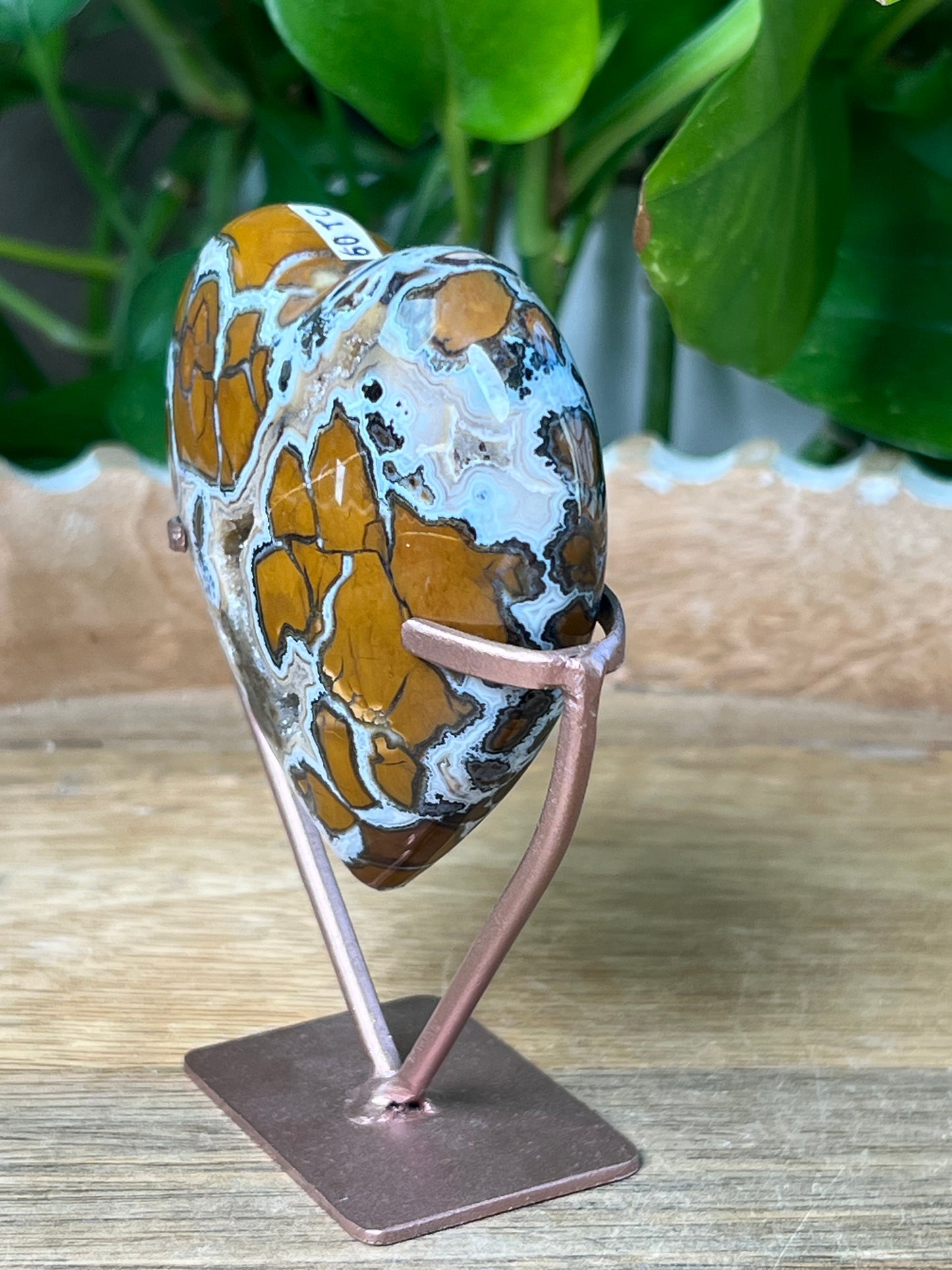 Brecciated Jasper Heart