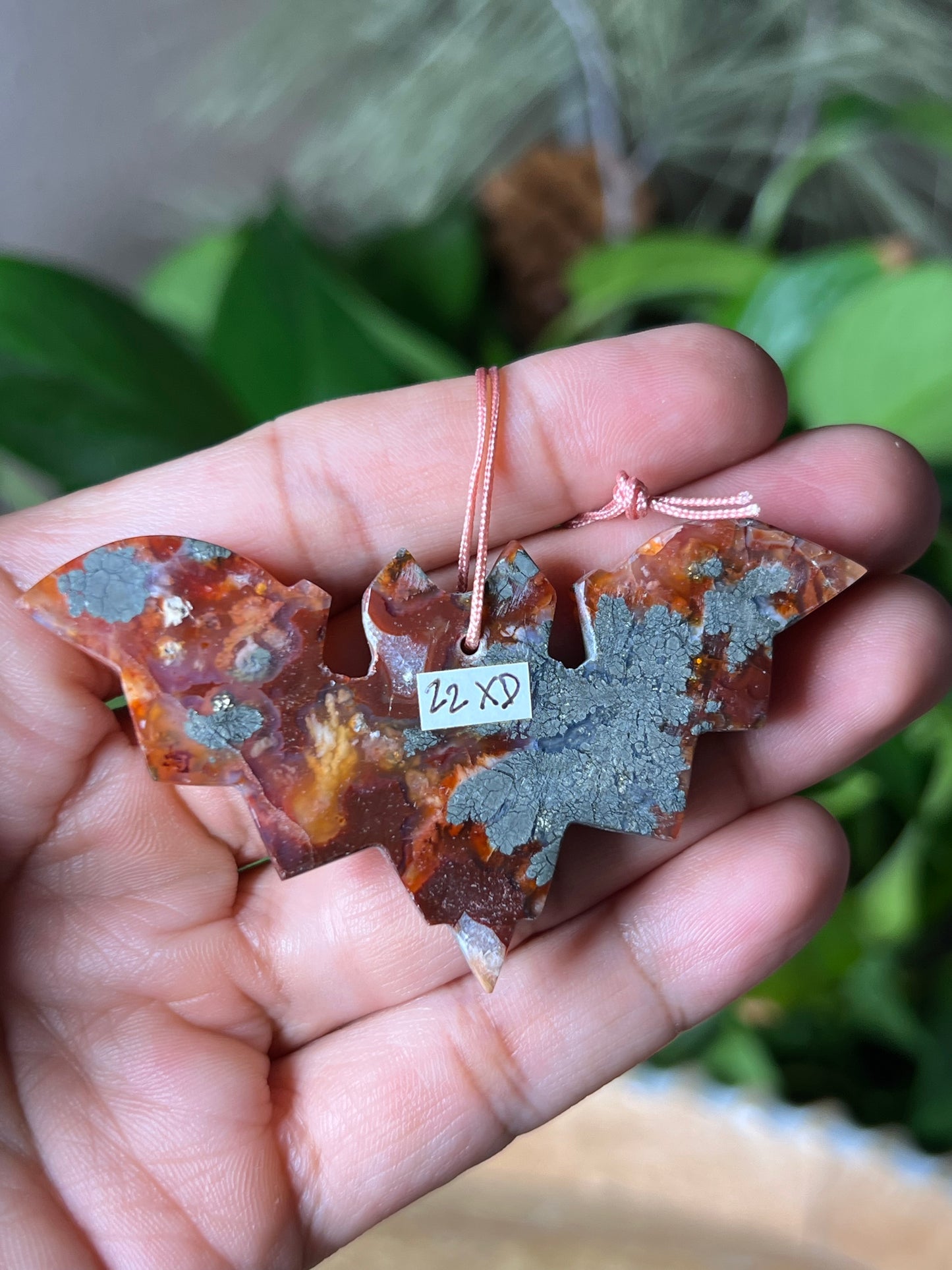 Marcasite Bat Ornament