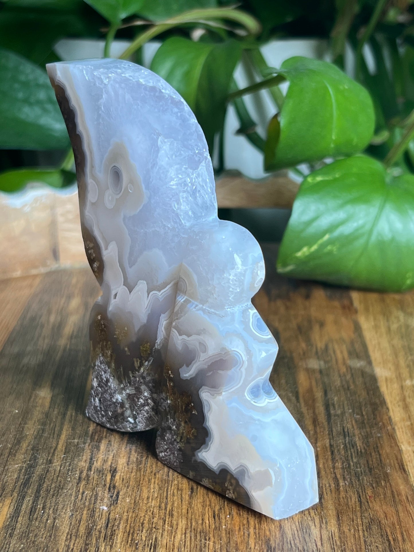 Scenic Moss Agate Fairy