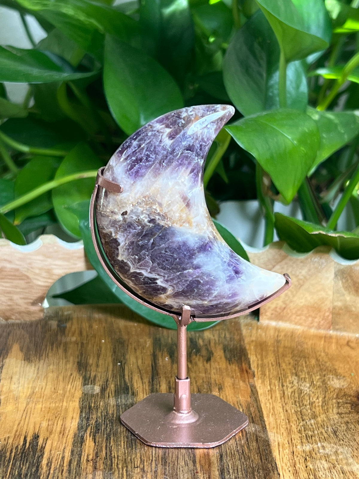 Indonesian Amethyst Puffy Moon: XR