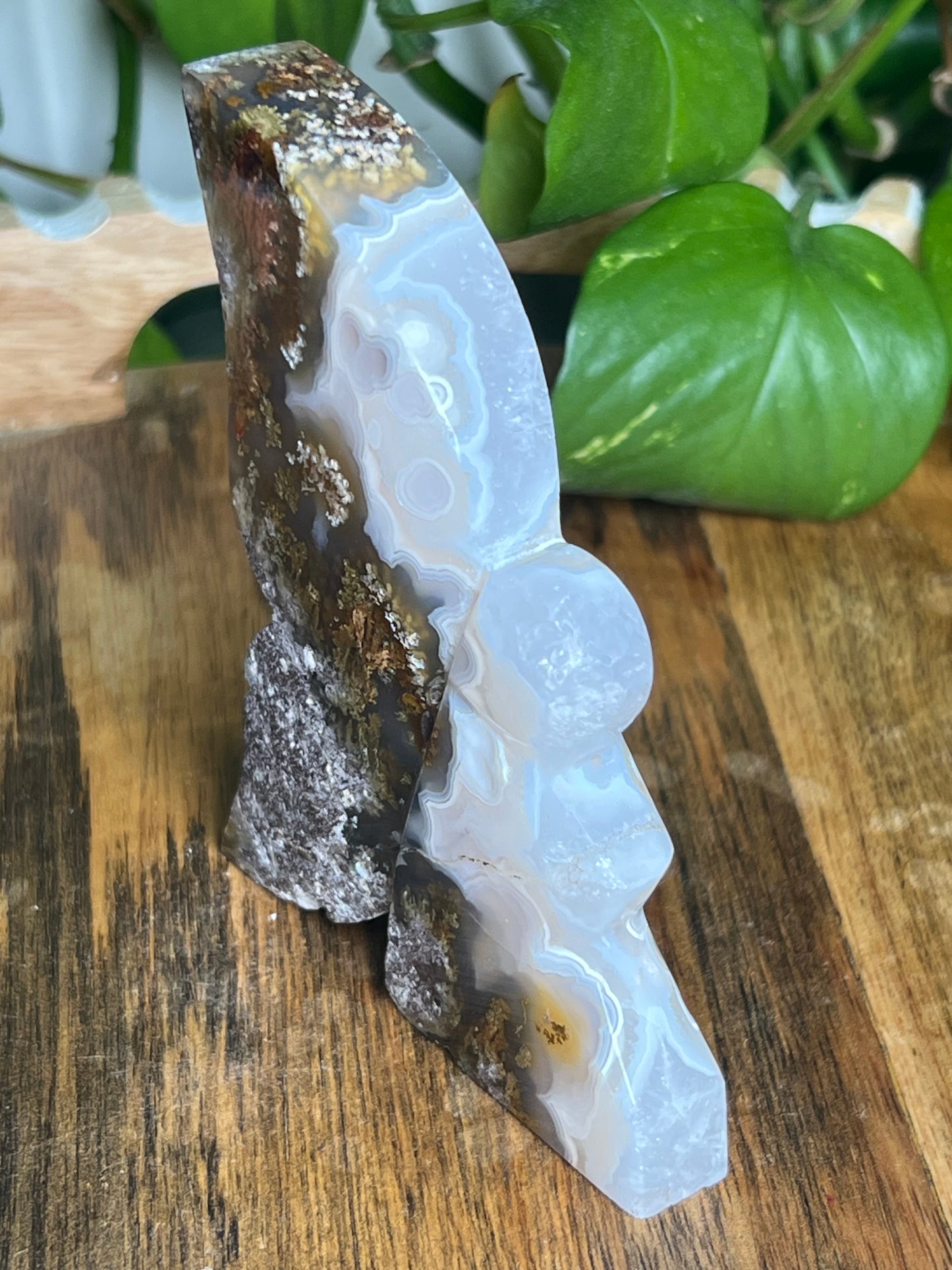 Scenic Moss Agate Fairy