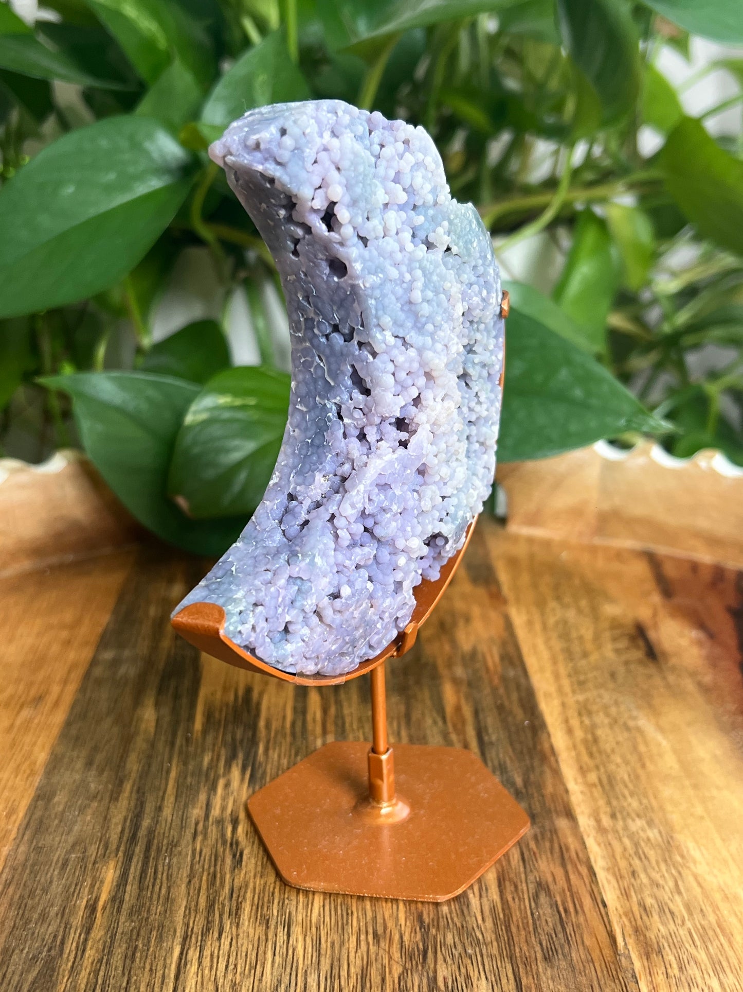 Grape Agate Moon: N