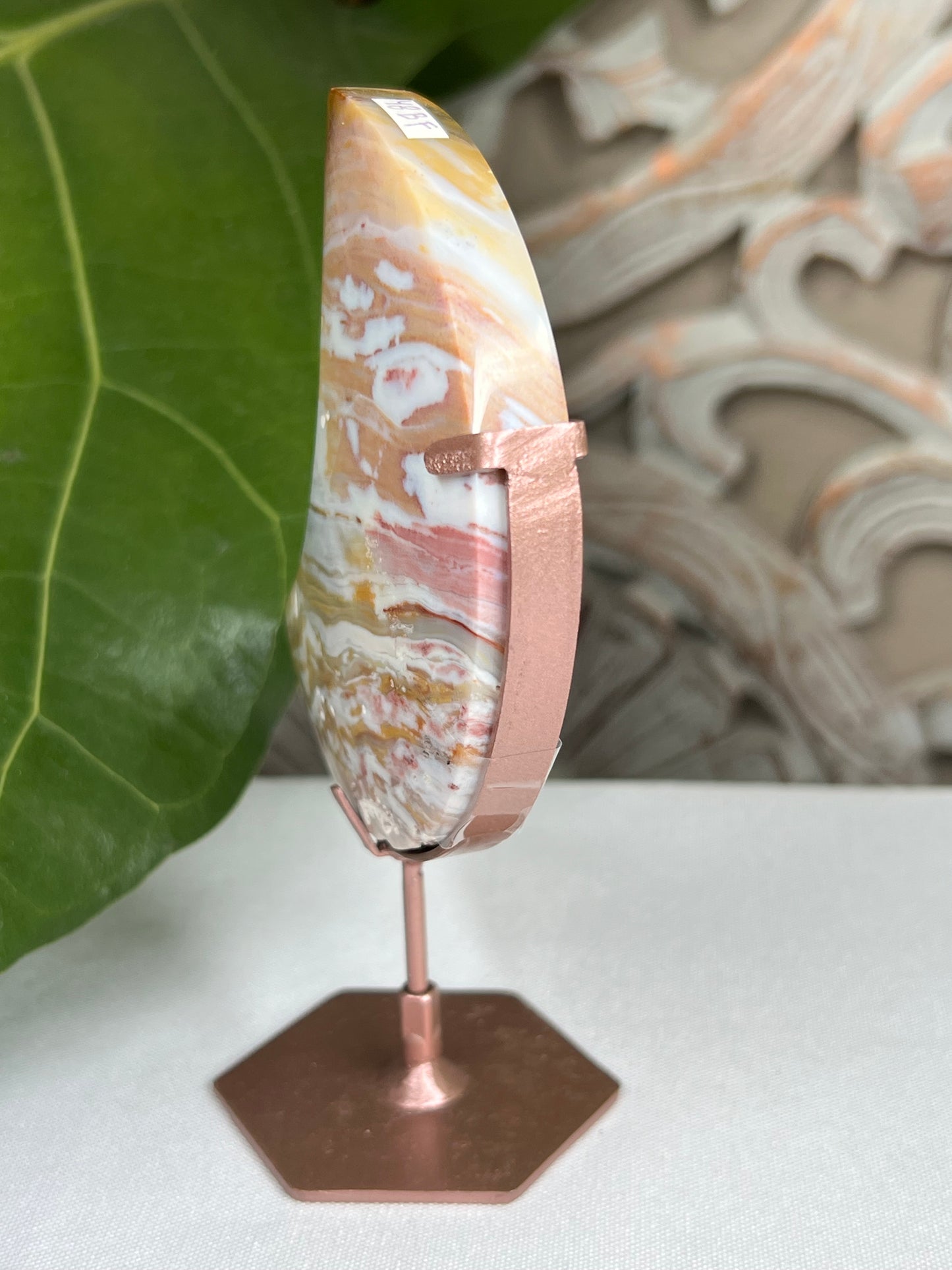 Milky Jasper Moon