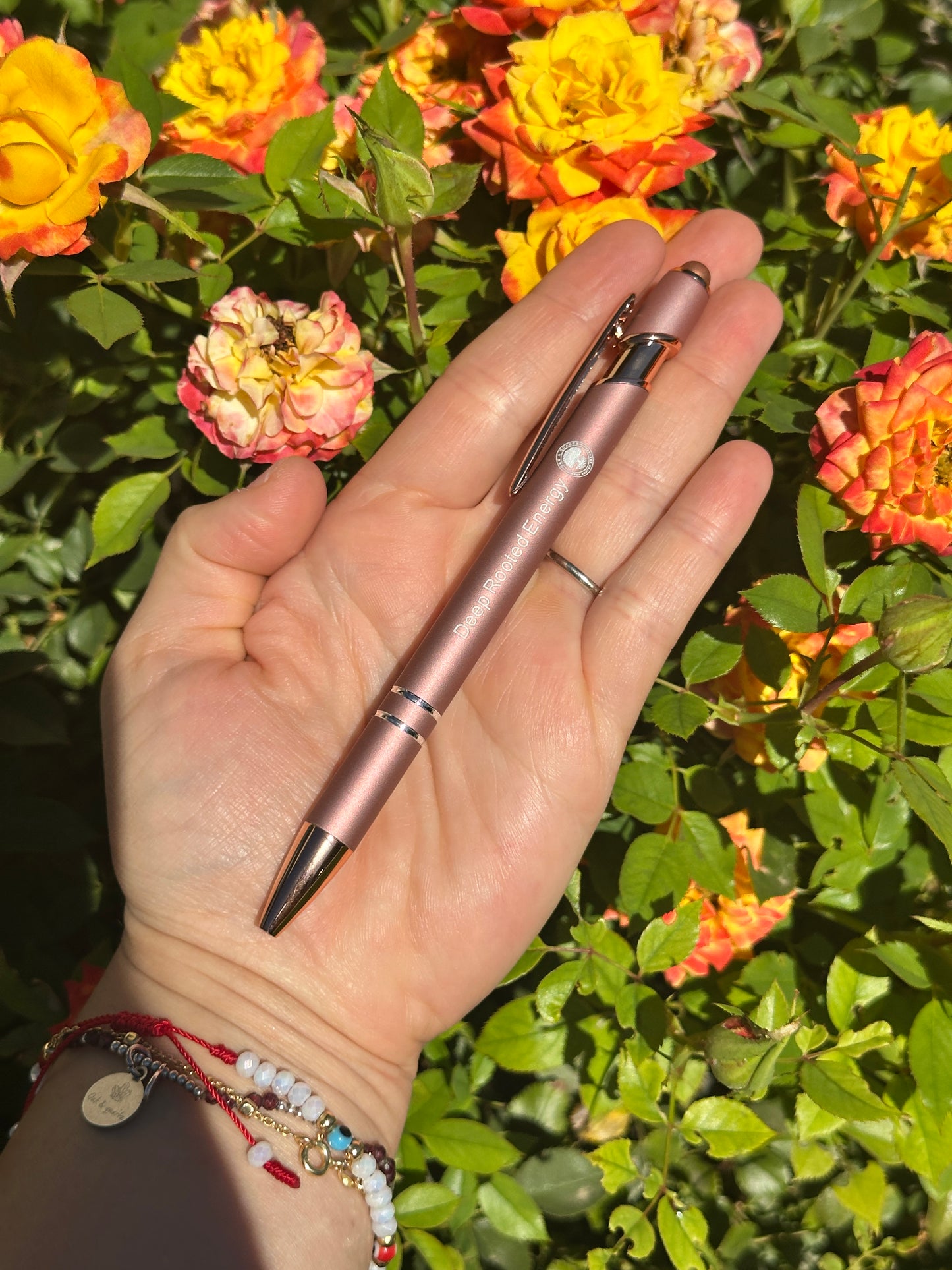 Oak & Quartz Pens