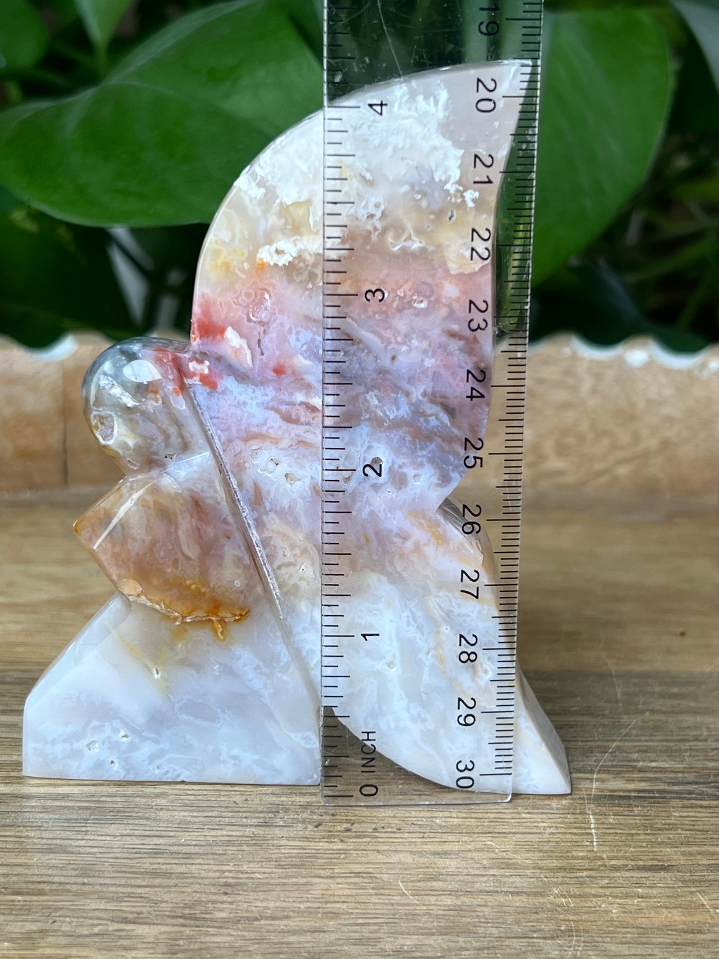 Rainbow Plume Agate Fairy