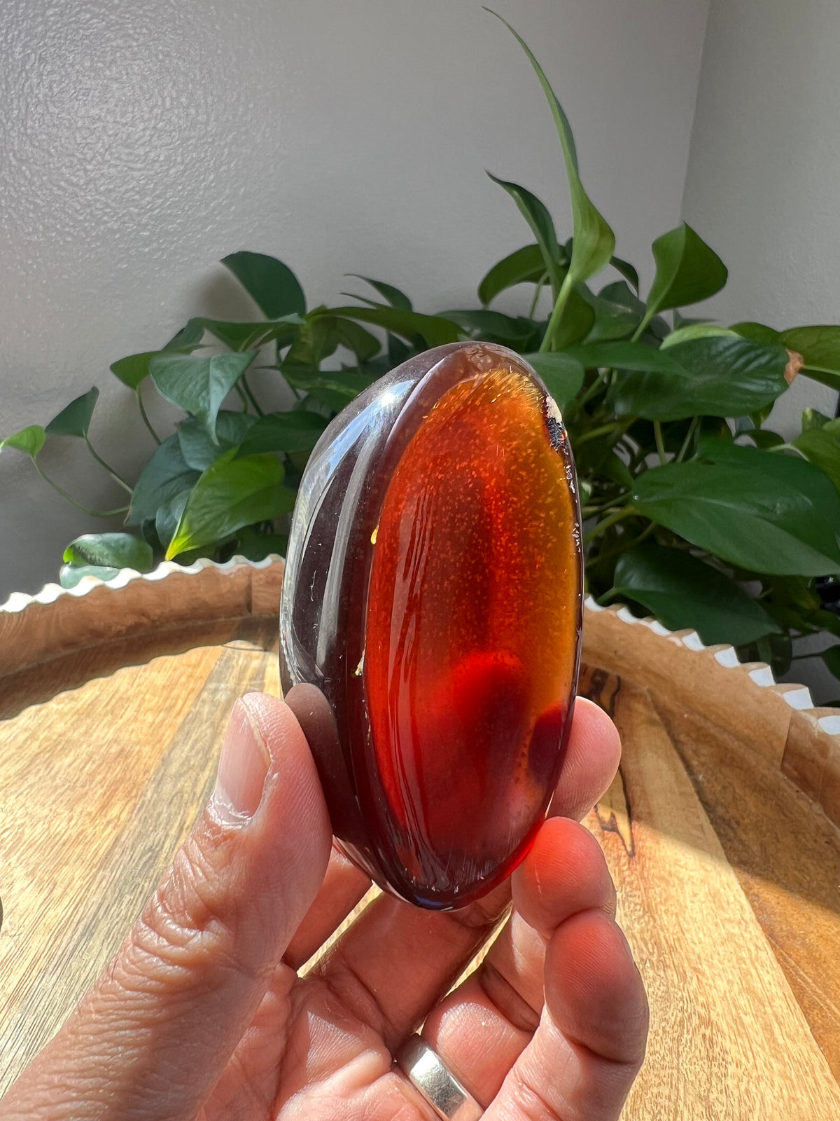 Blue Amber Mini Bowl: YA