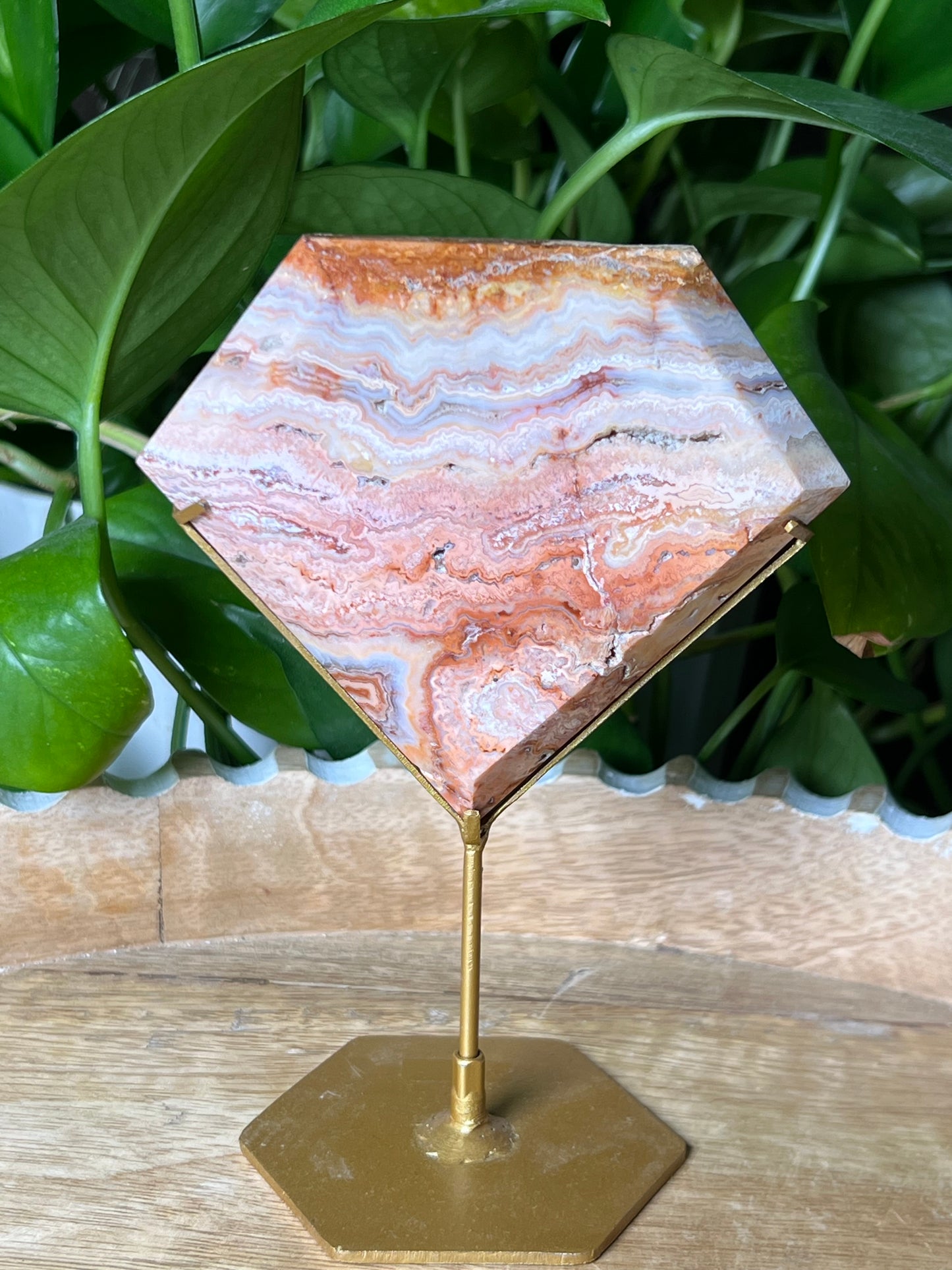 Crazy Lace Agate Diamond