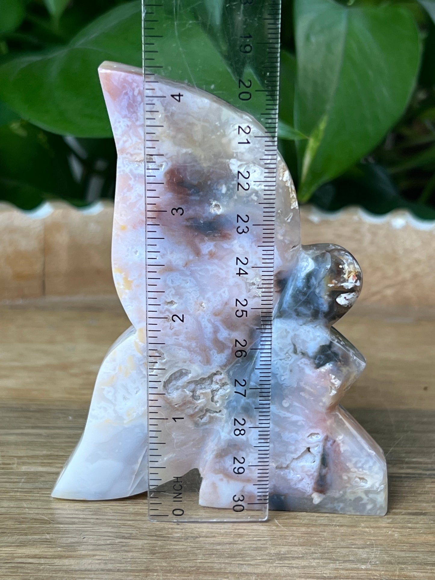Rainbow Plume Agate Fairy