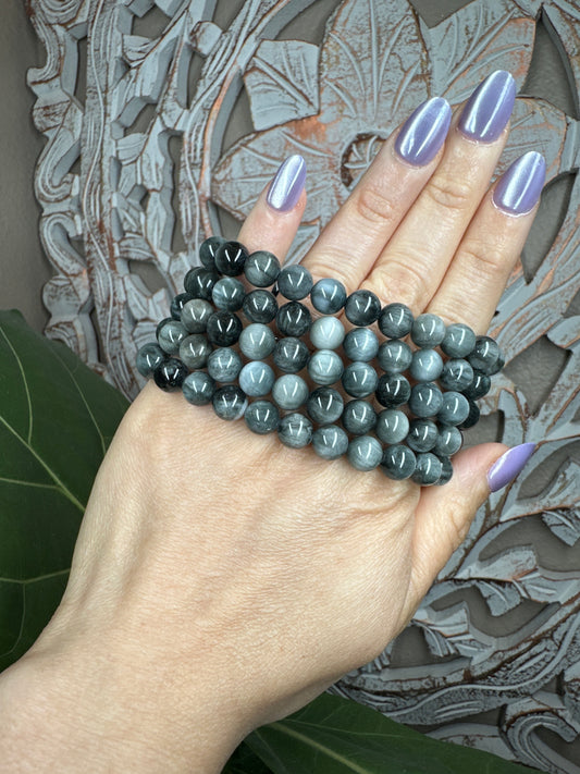 Eagle Eye Beaded Bracelet (8.5mm)