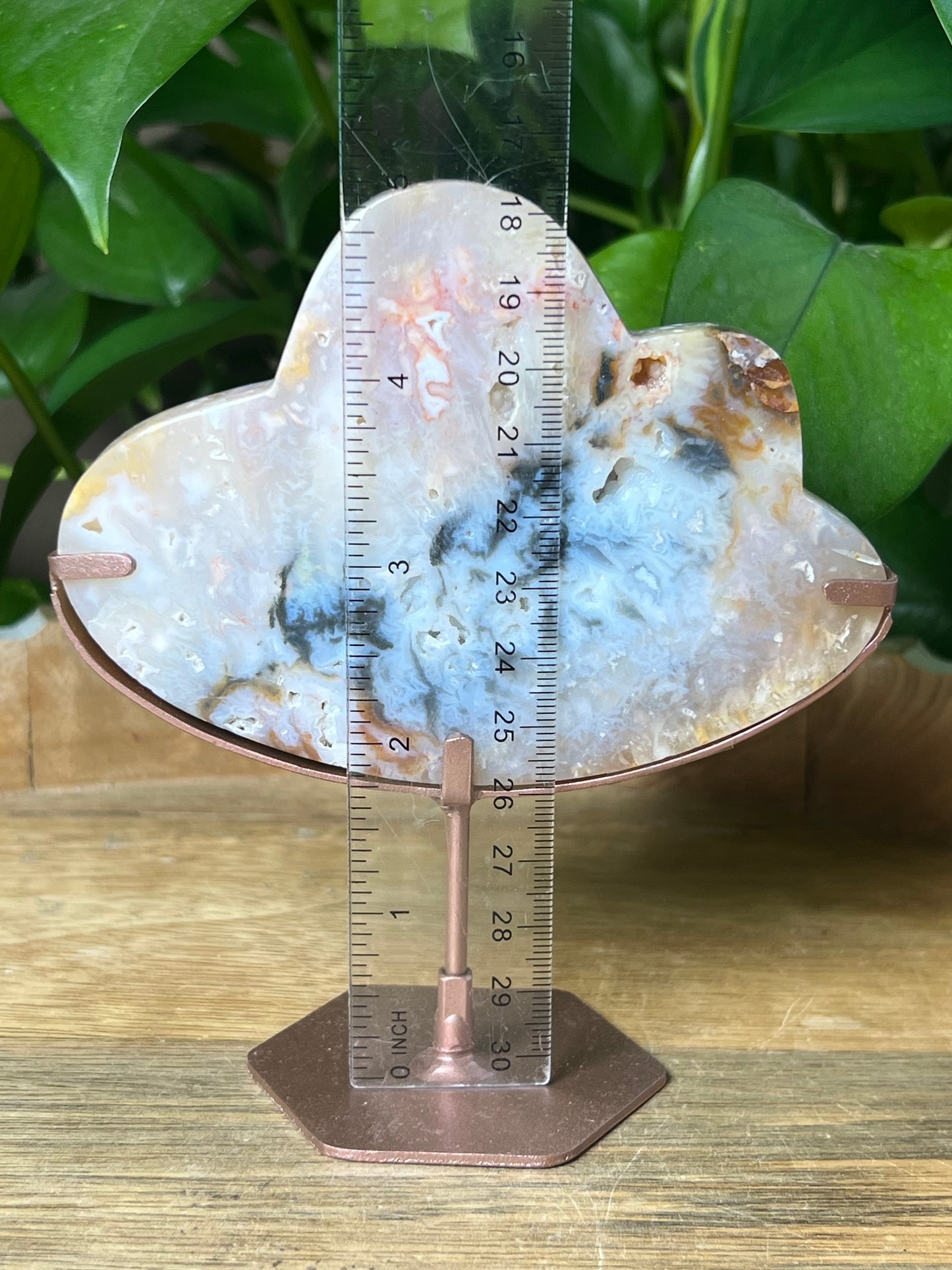 Rainbow Plume Agate Cloud