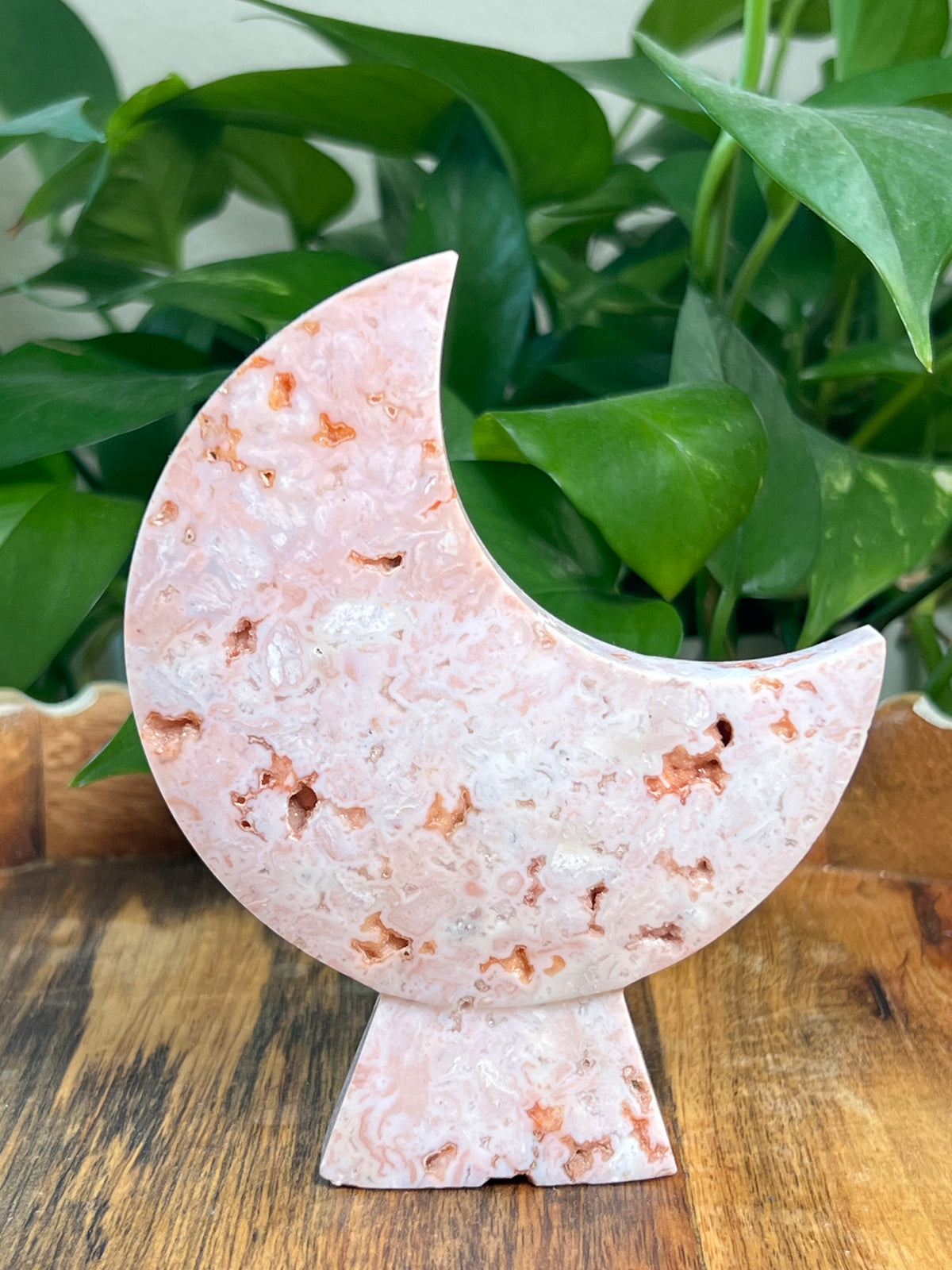 Pink Carnelian Moon: DF
