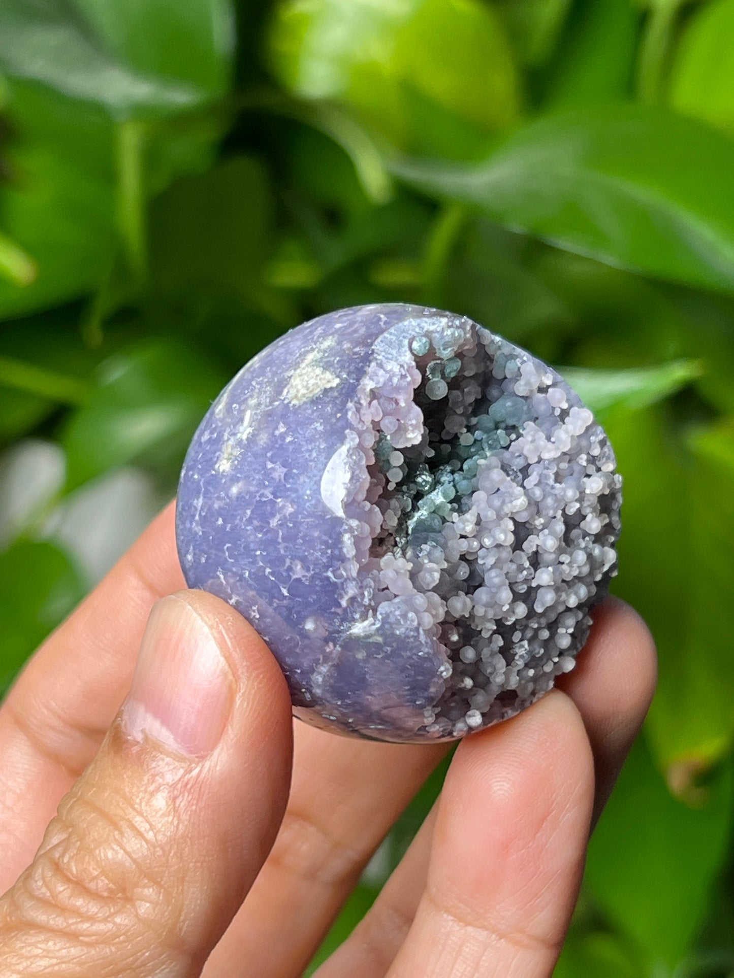 Grape Agate Sphere