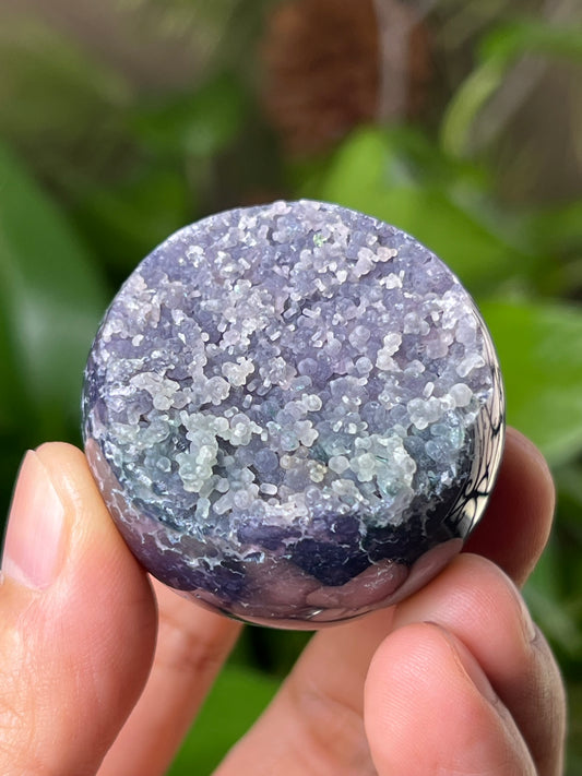Grape Agate Sphere