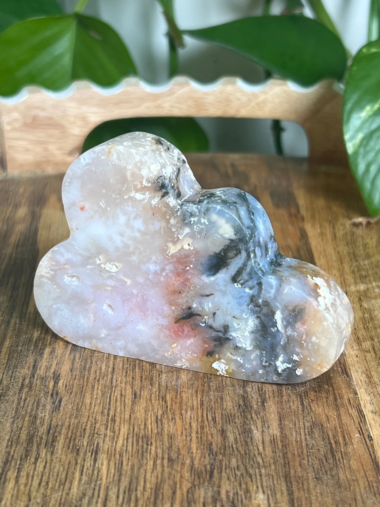 Rainbow Plume Agate Cloud PB