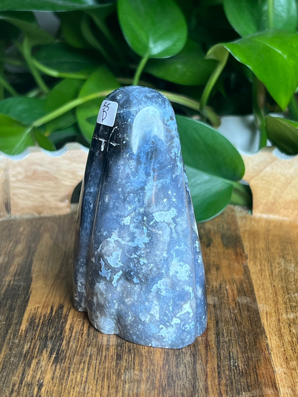 Blue Plume Agate Ghost: D