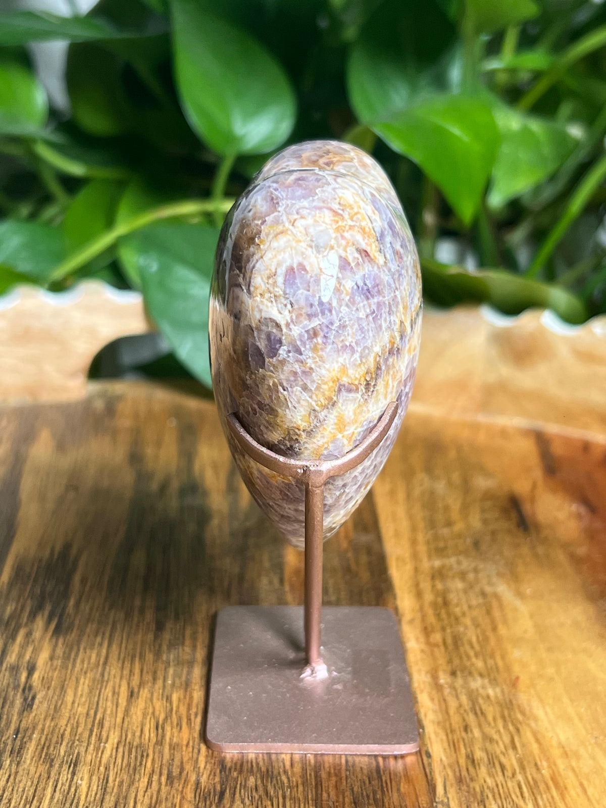 Indonesian Amethyst Puffy Heart: Ki
