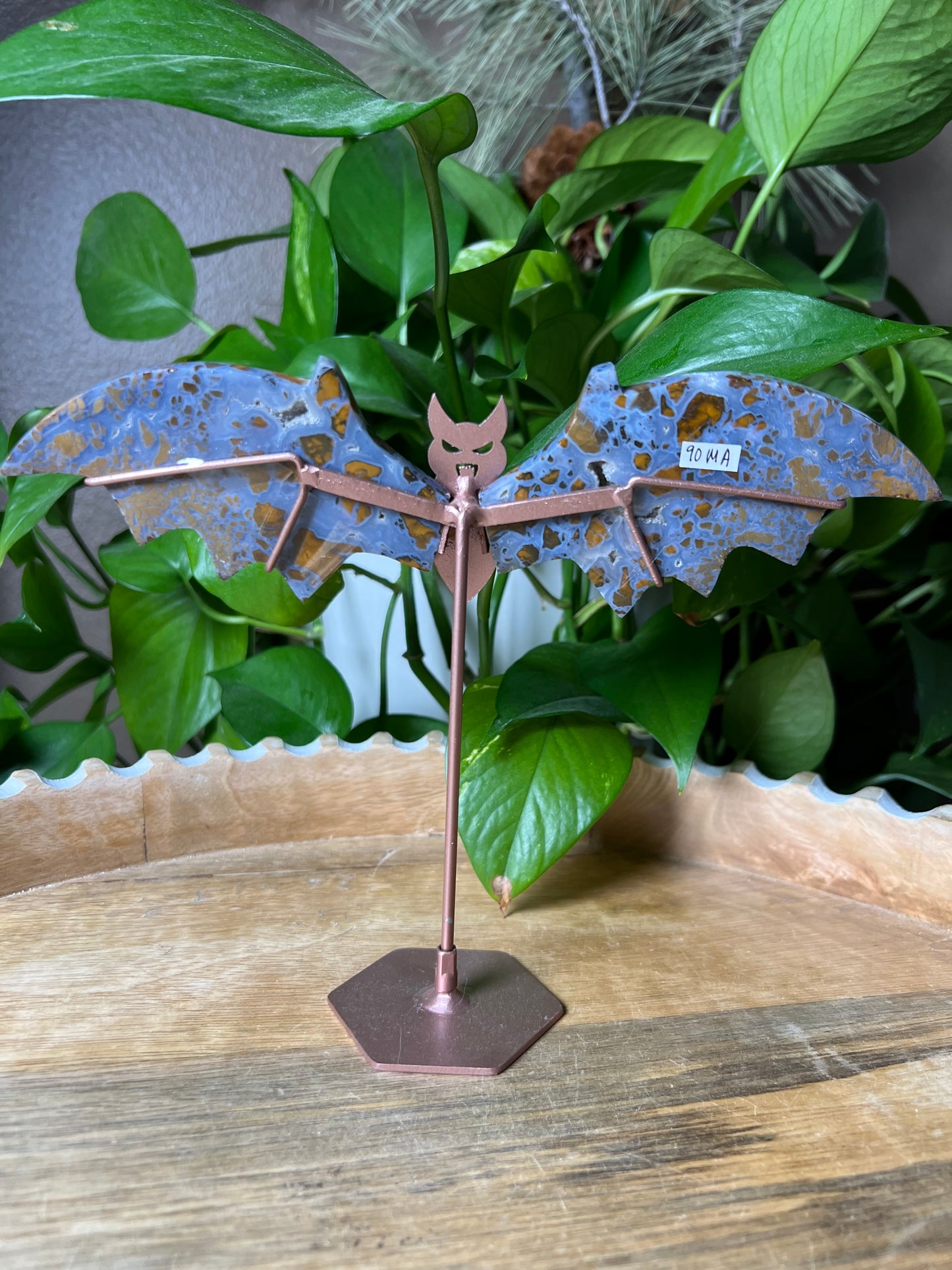 Brecciated Jasper Bat Wings