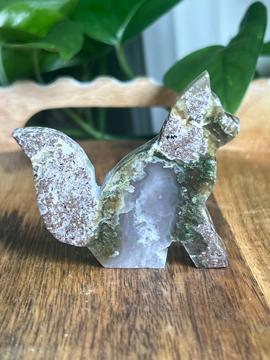 Scenic Moss Agate Fox PE