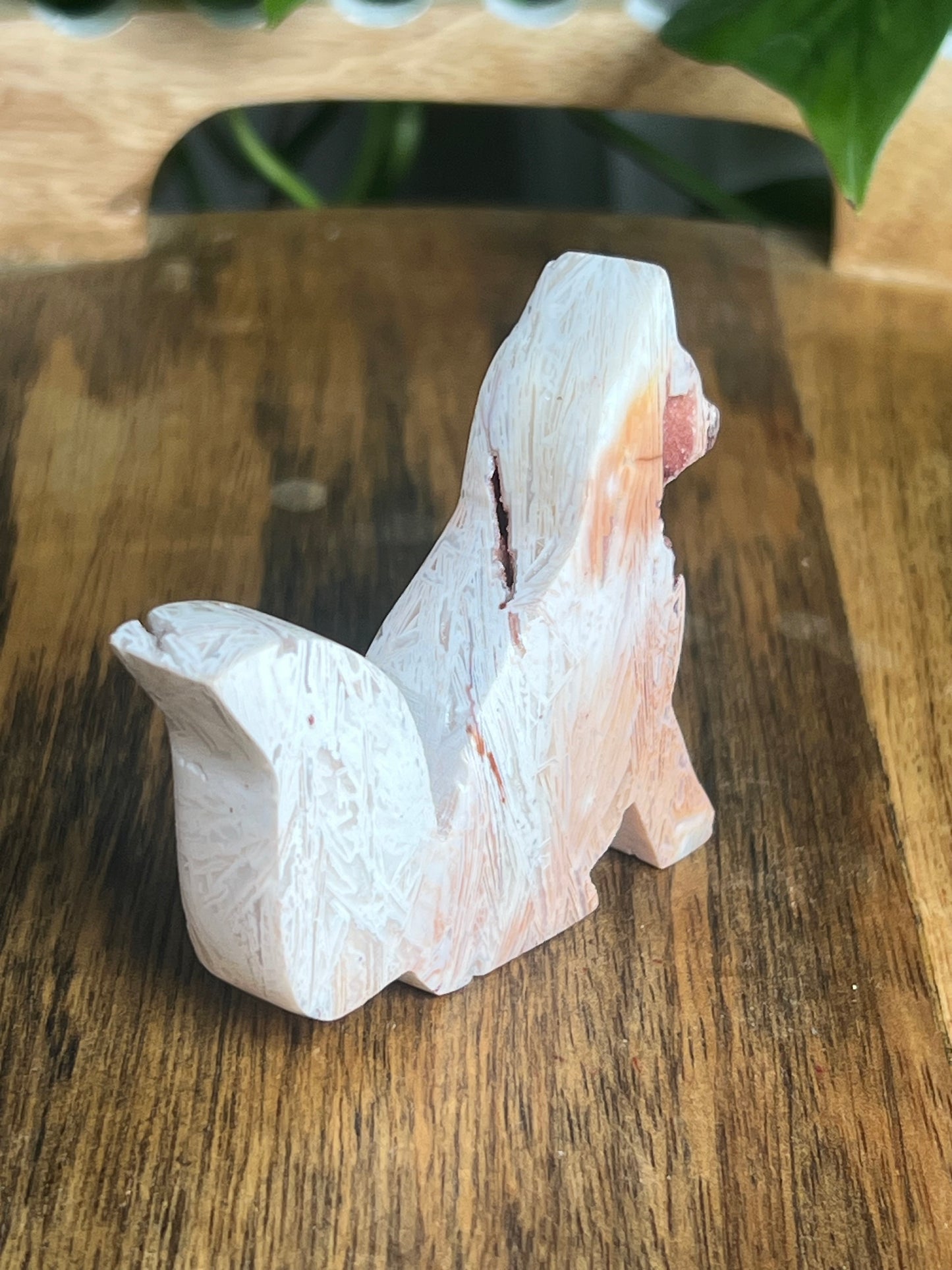 Tube Agate Fox Bi