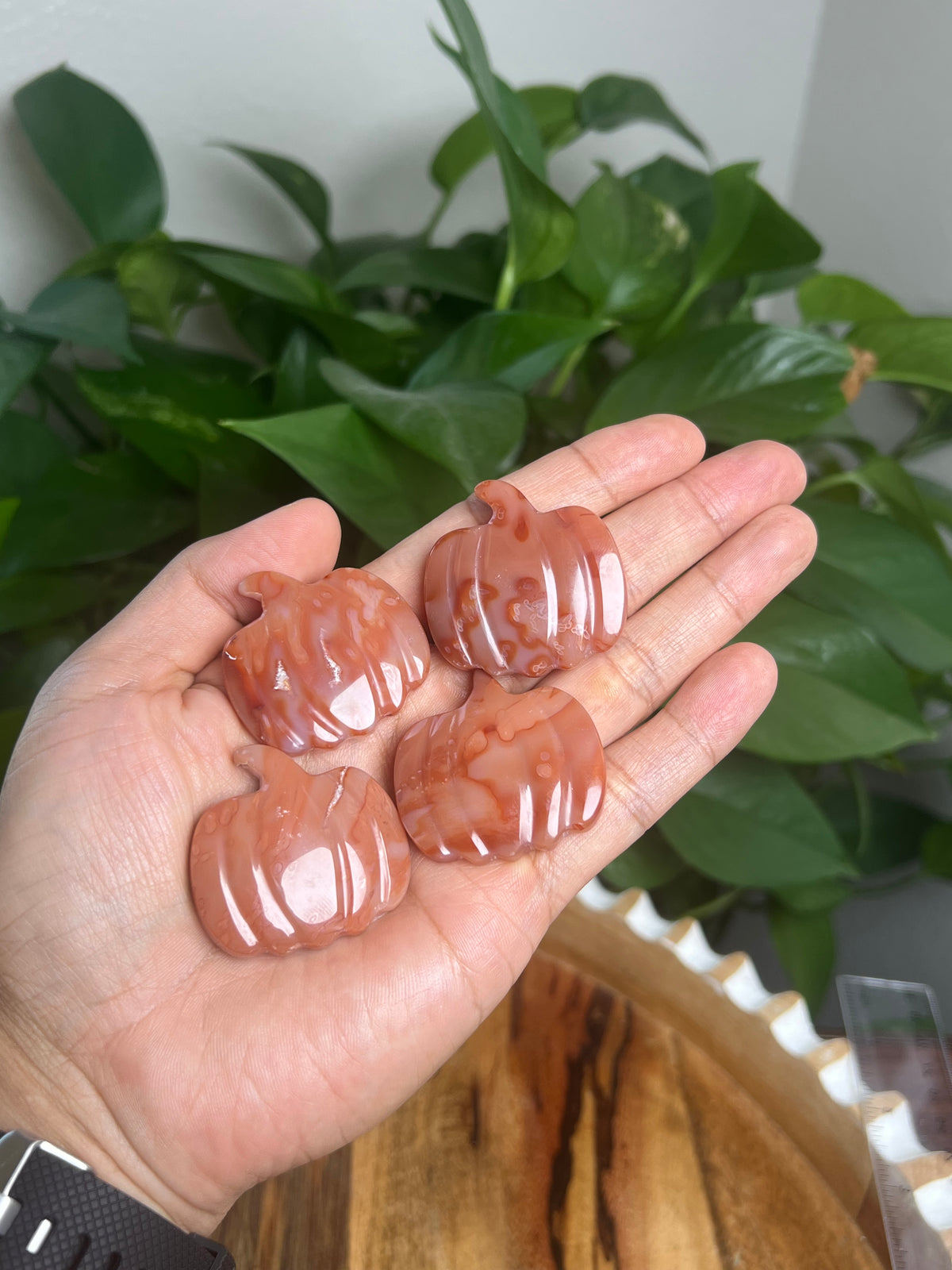 Carnelian Mini Pumpkin