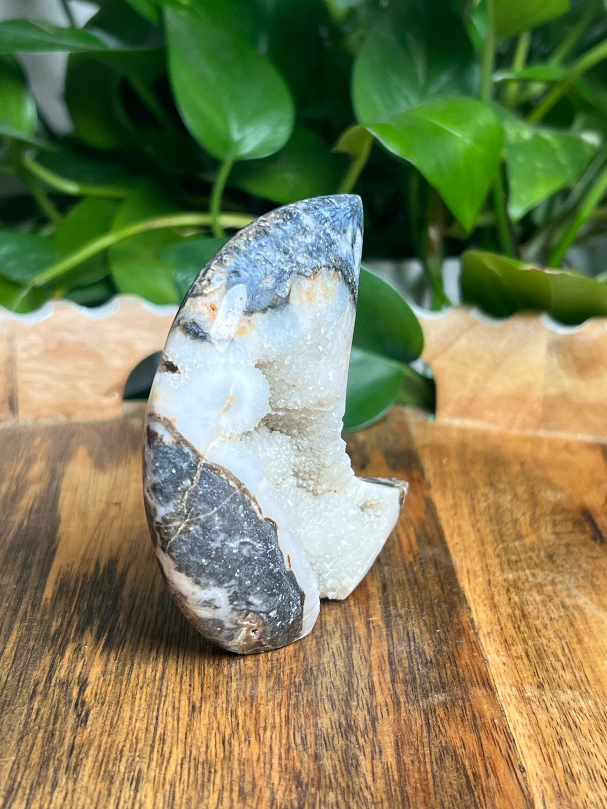 Sphalerite Self- Standing Moon: DF