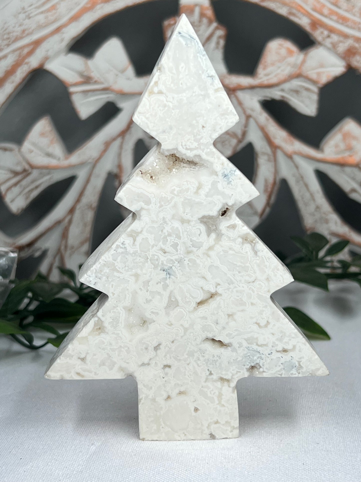 White Plume Agate Tree