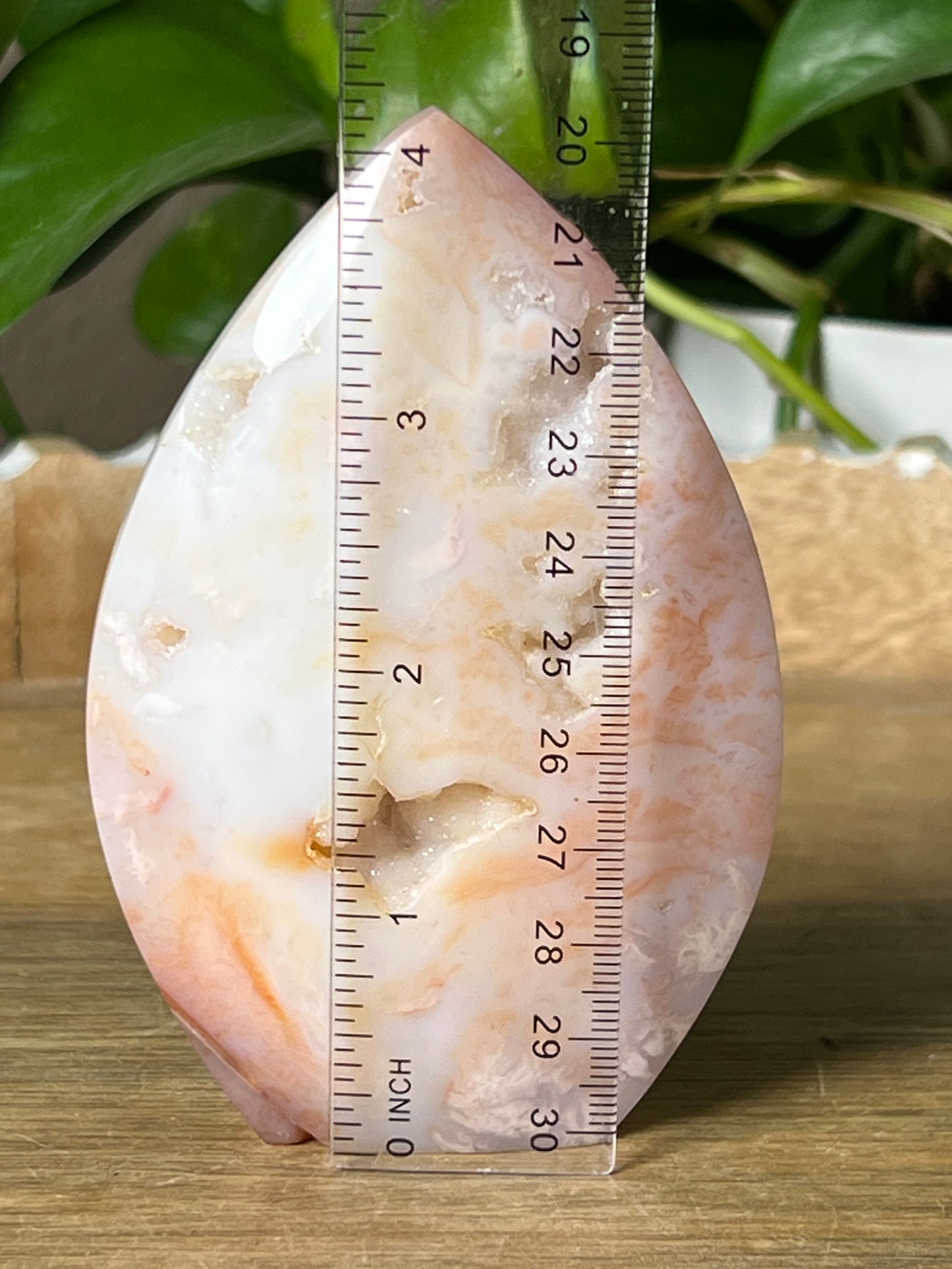 Pink Carnelian Flame