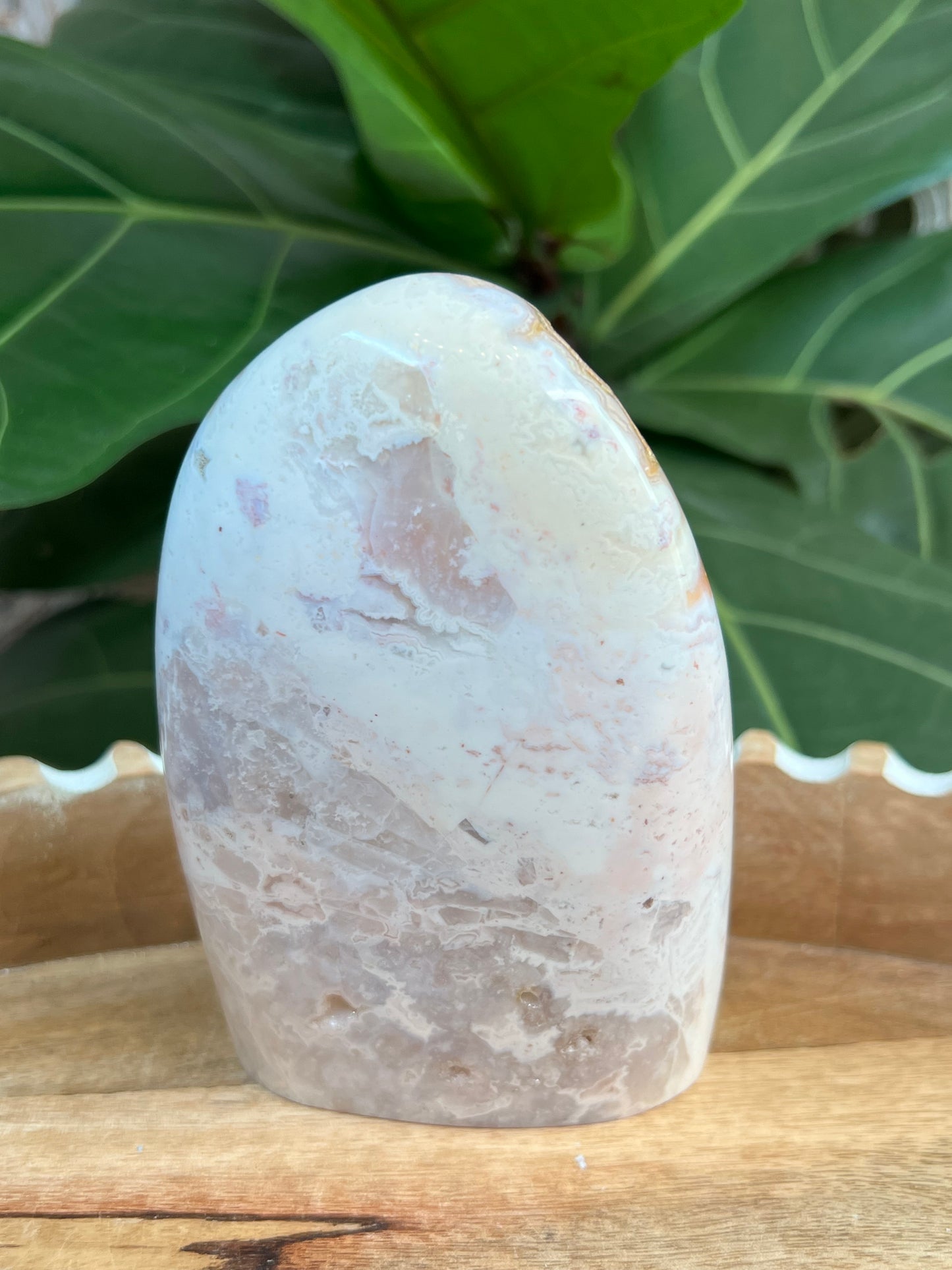 Pink Plume Agate