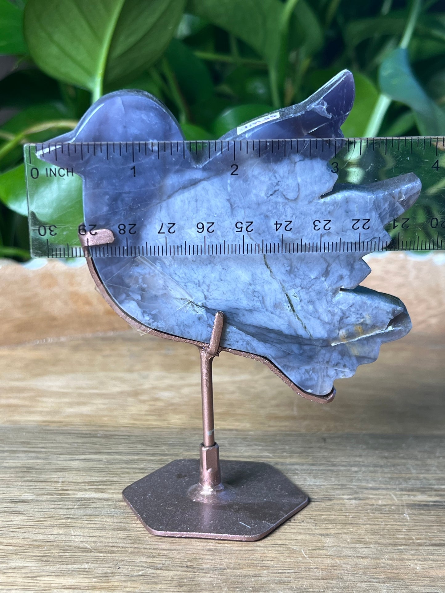 Purple Chalcedony Bird