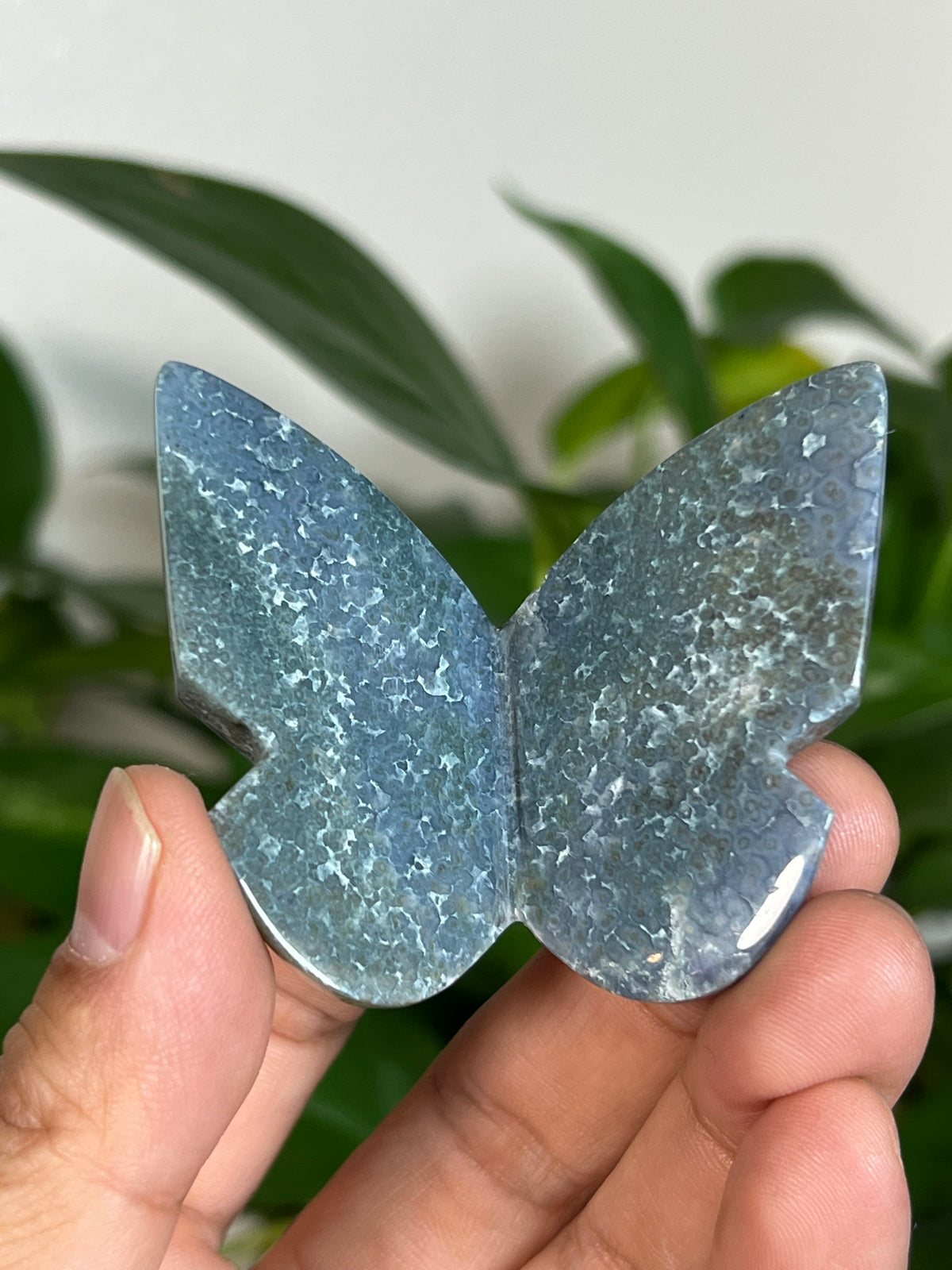 Grape Agate 3D Butterflies